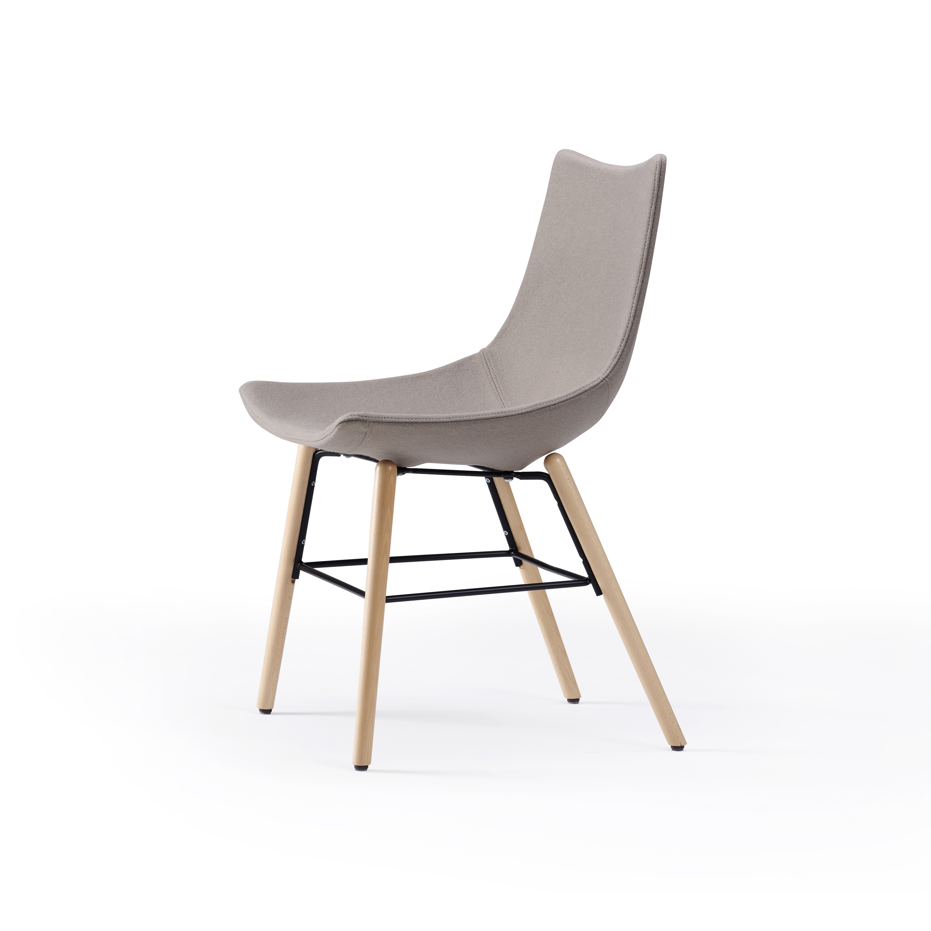 Mostra il prodotto luc - Sedia, piedi in legno del produttore Rossin srl