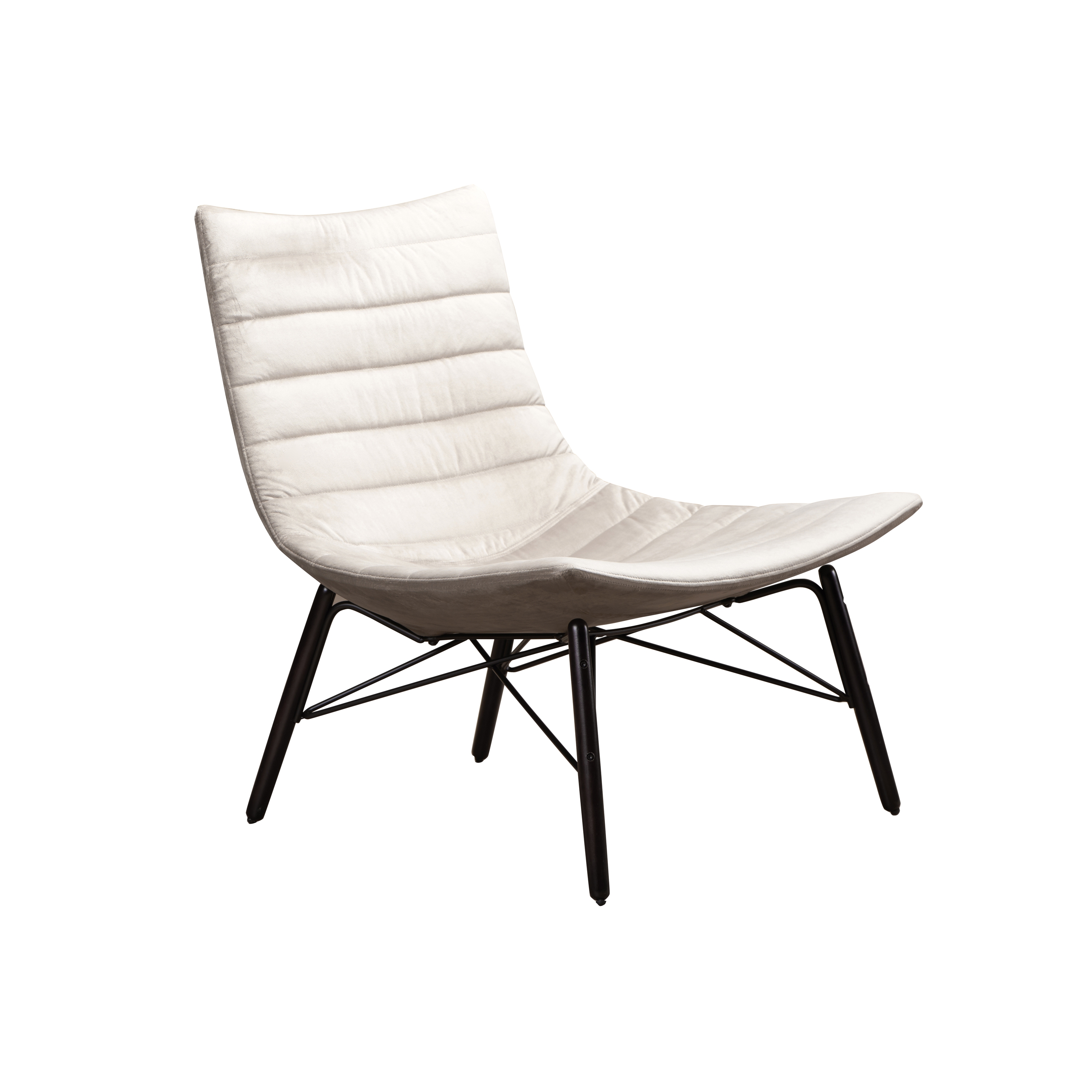 Mostra il prodotto luc soft - Poltrona trapuntata lounge,piedi in legno del produttore Rossin srl