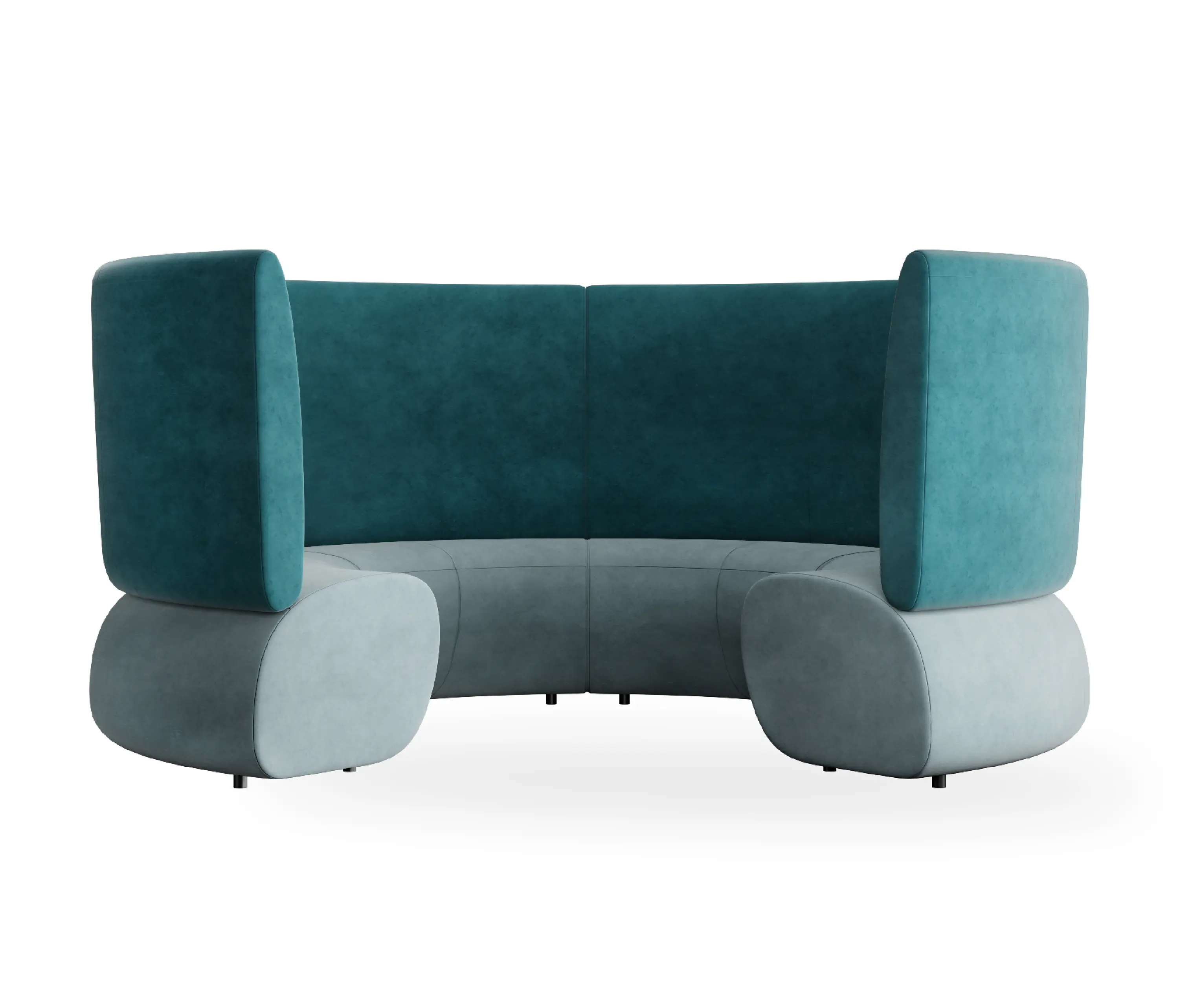 Rossin srl - rail - Rundelement 72°Rücken hoch