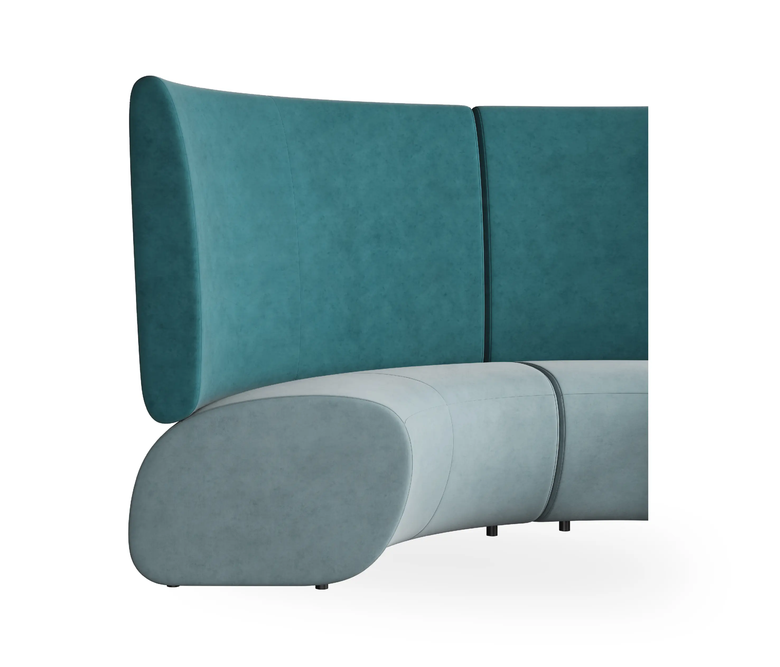 Rossin srl - rail - Rundelement 90°Rücken hoch