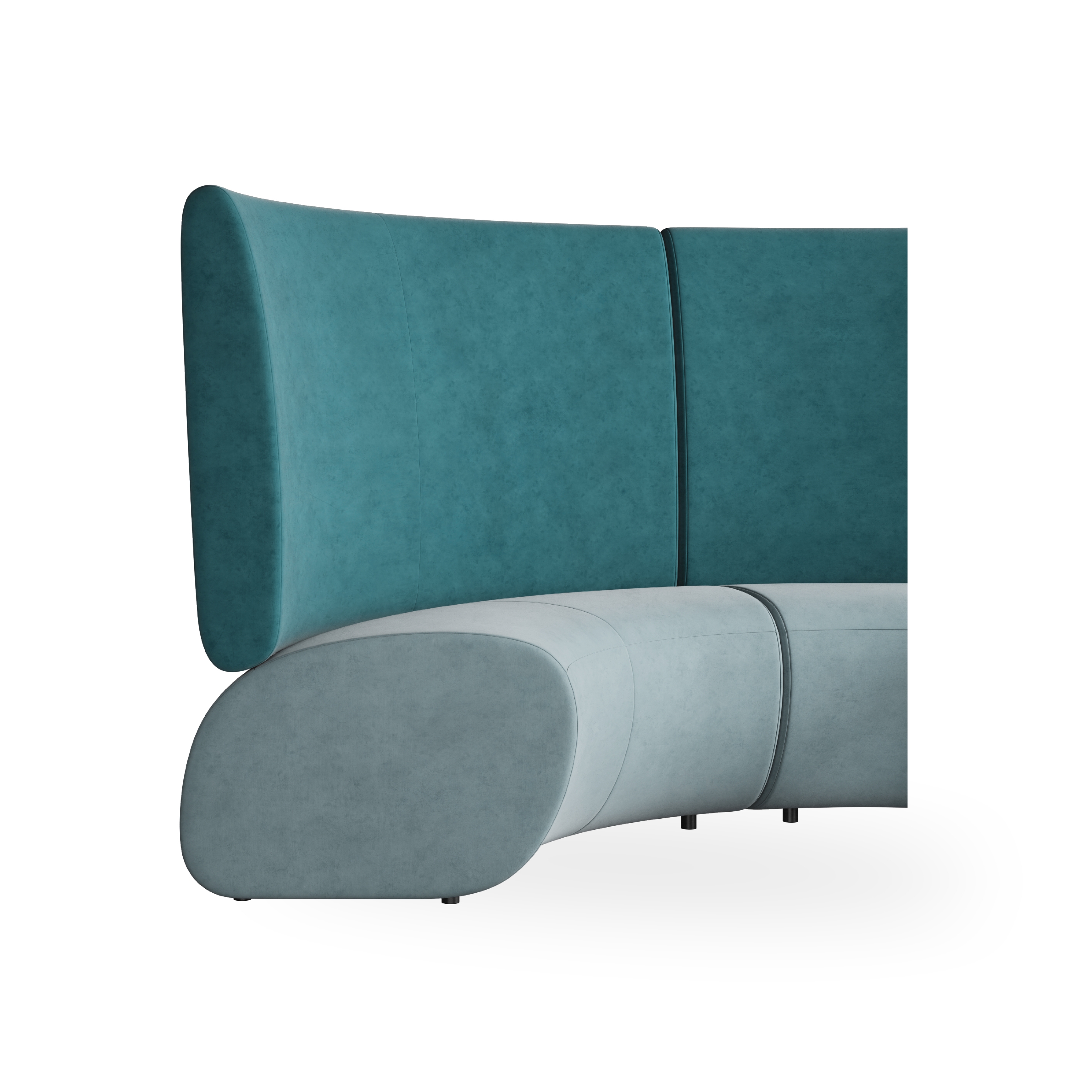 Mostrar el producto rail - Modul 90° backrest  high del fabricante Rossin srl