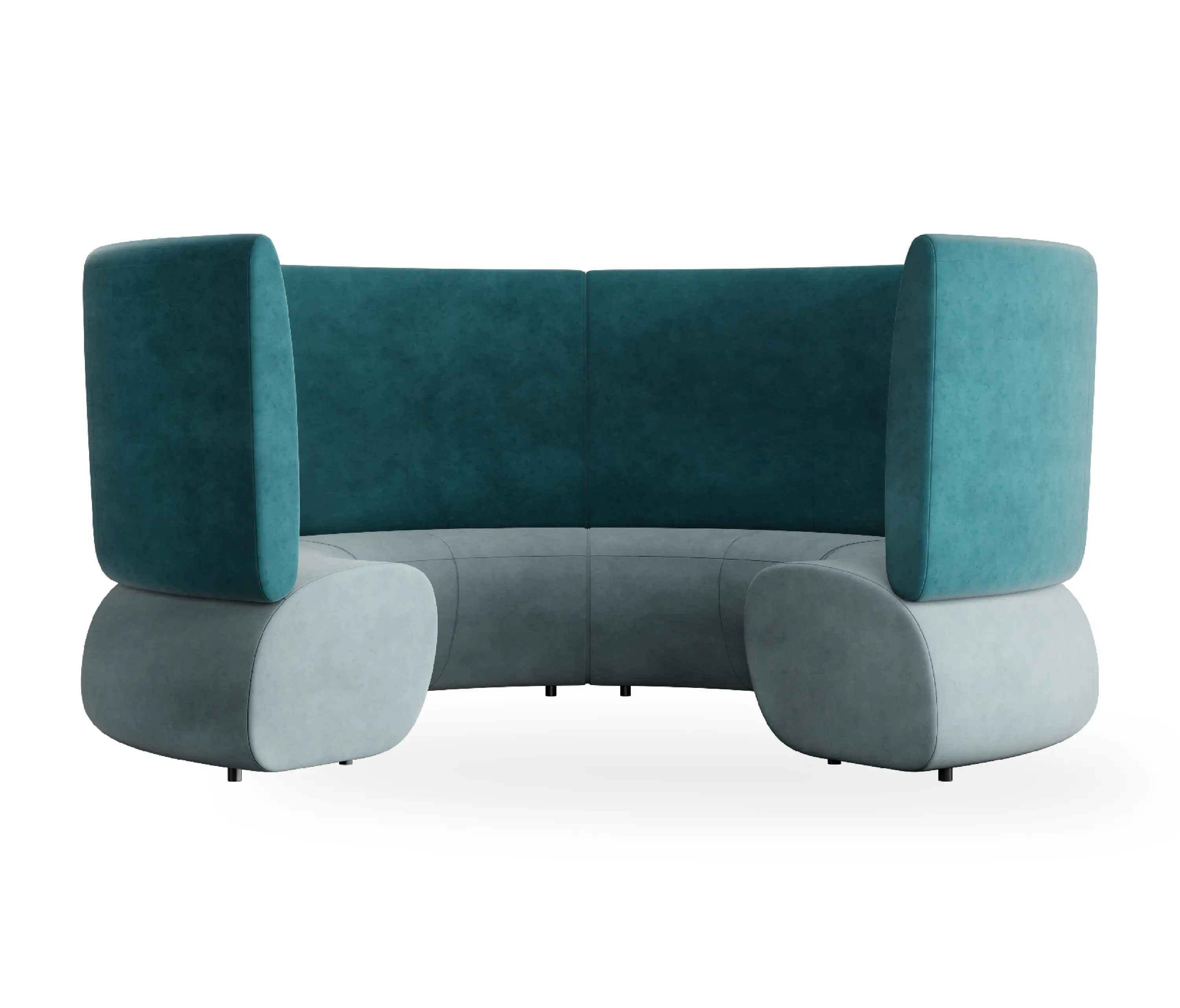 Rossin srl - rail - Rundelement 90°Rücken hoch