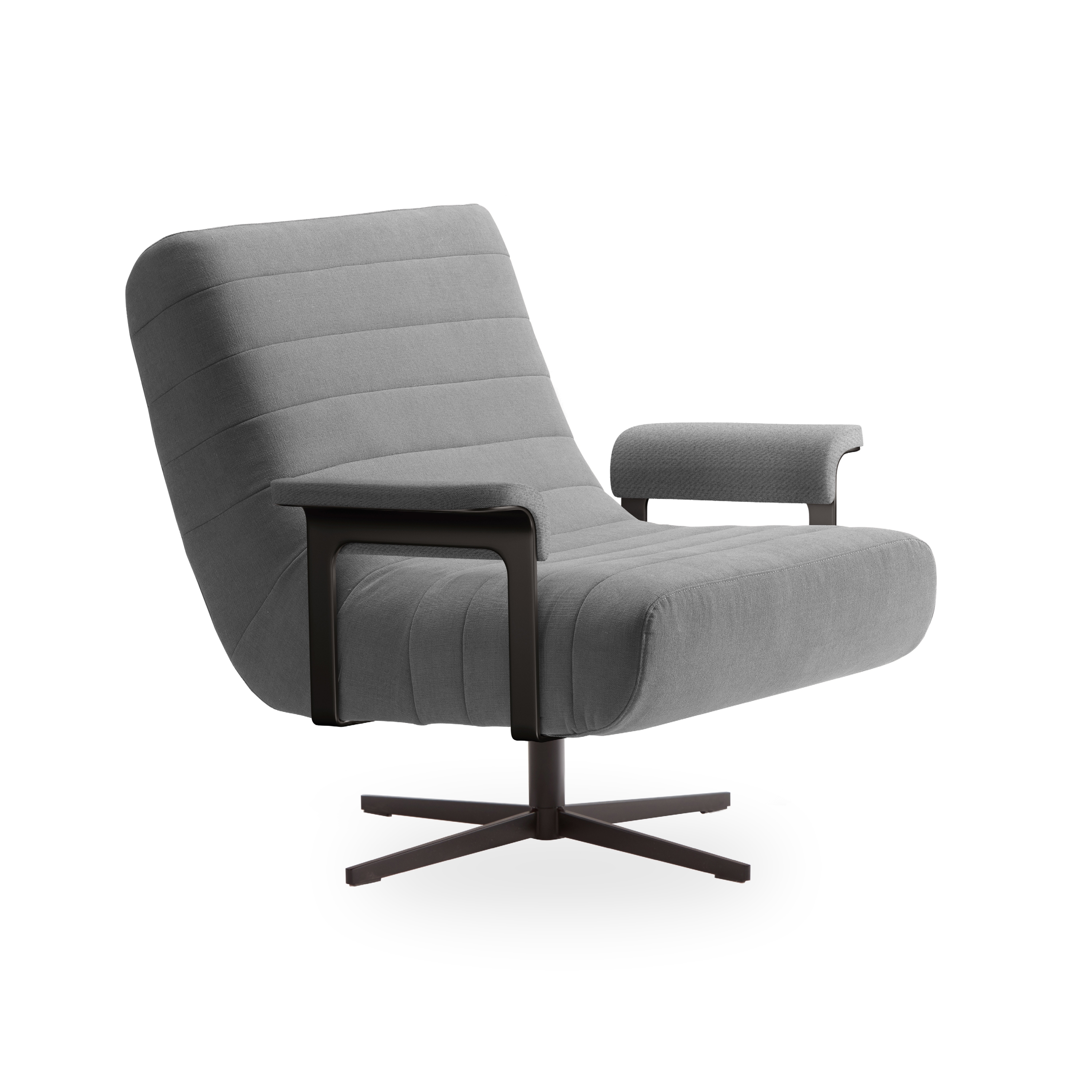Display product riffel - Armchair lounge with armrests from manufacturer Rossin srl