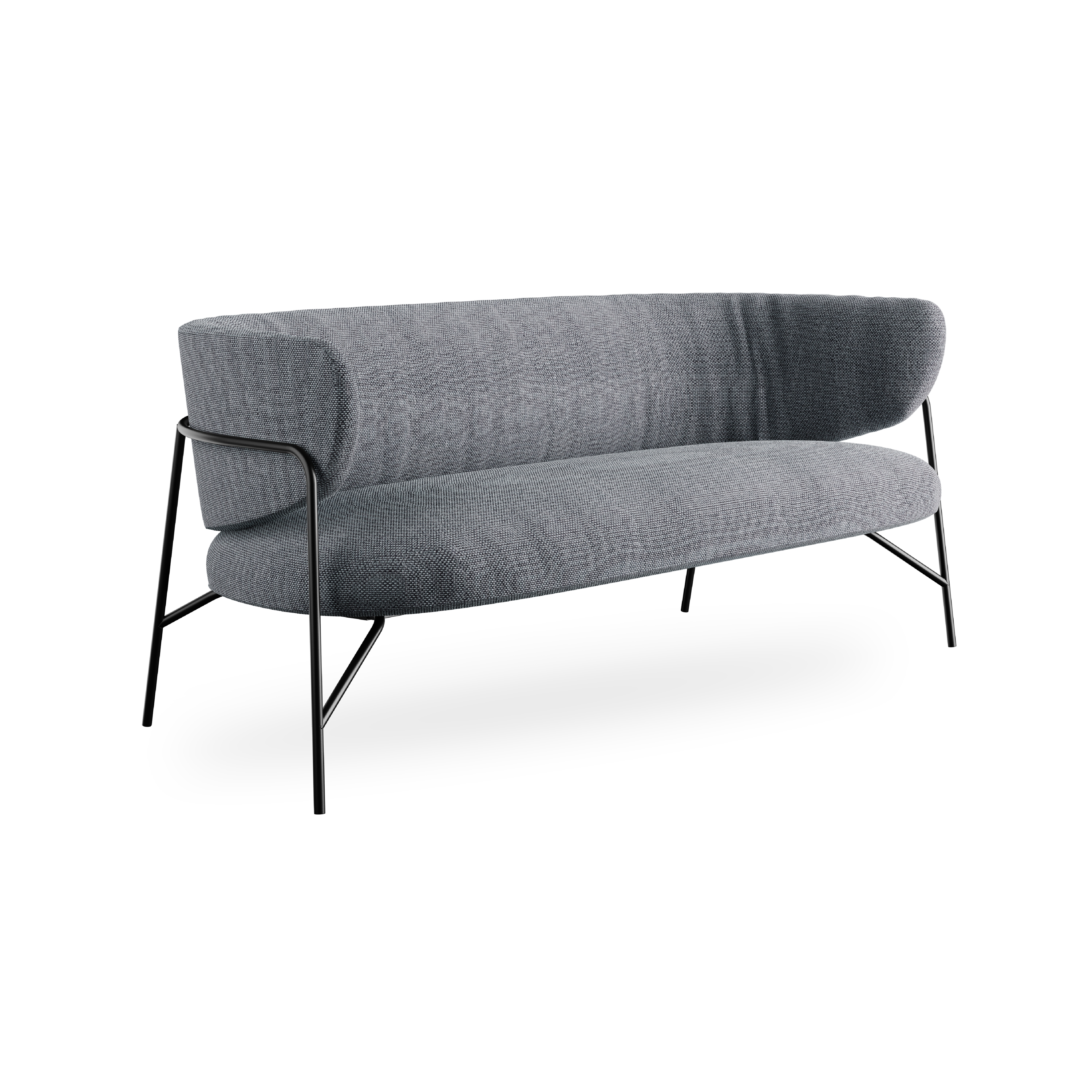Mostrar el producto samurai - 2-seater lounge sofa, low backrest del fabricante Rossin srl