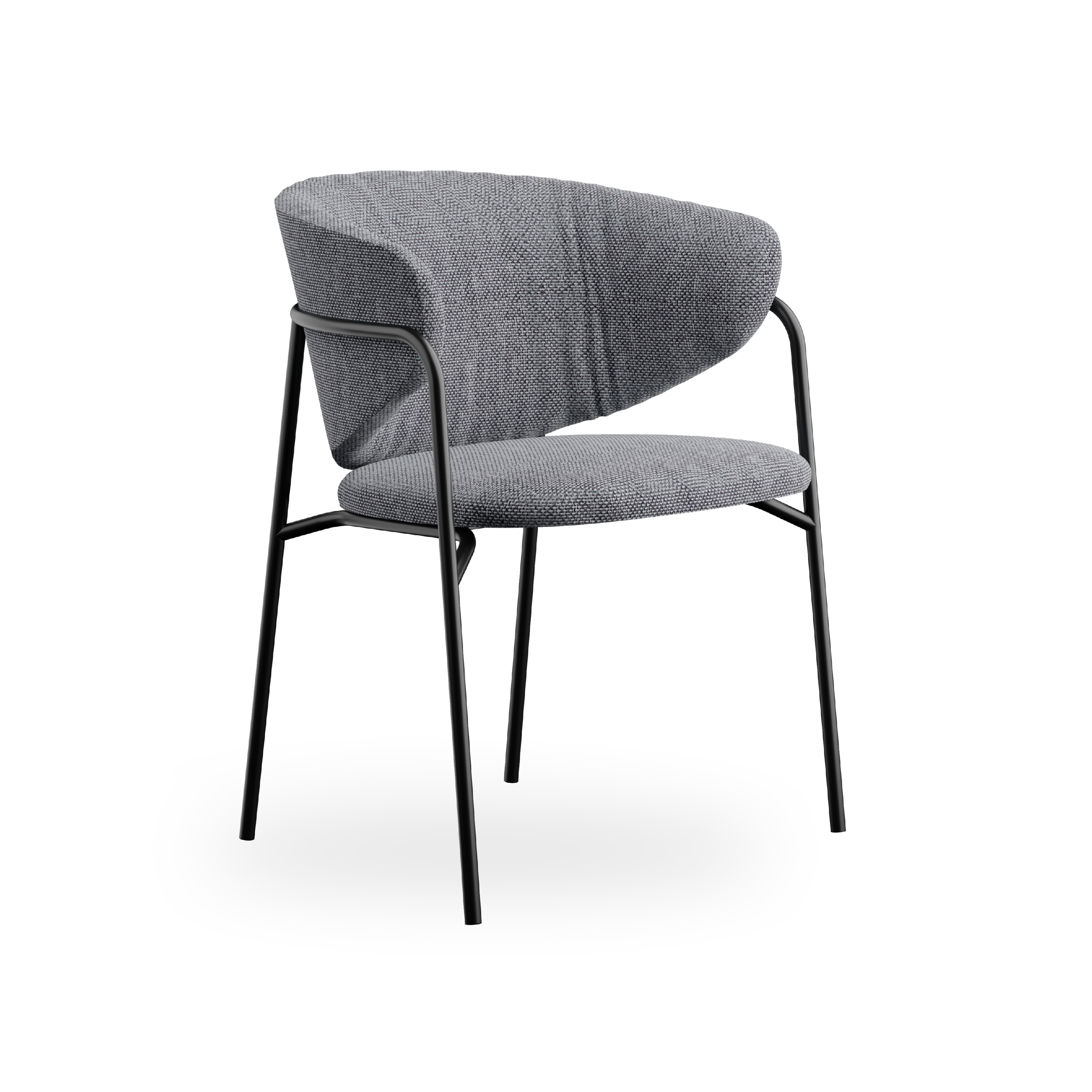 Afficher le produit samurai - Armchair backrest closed du fabricant Rossin srl
