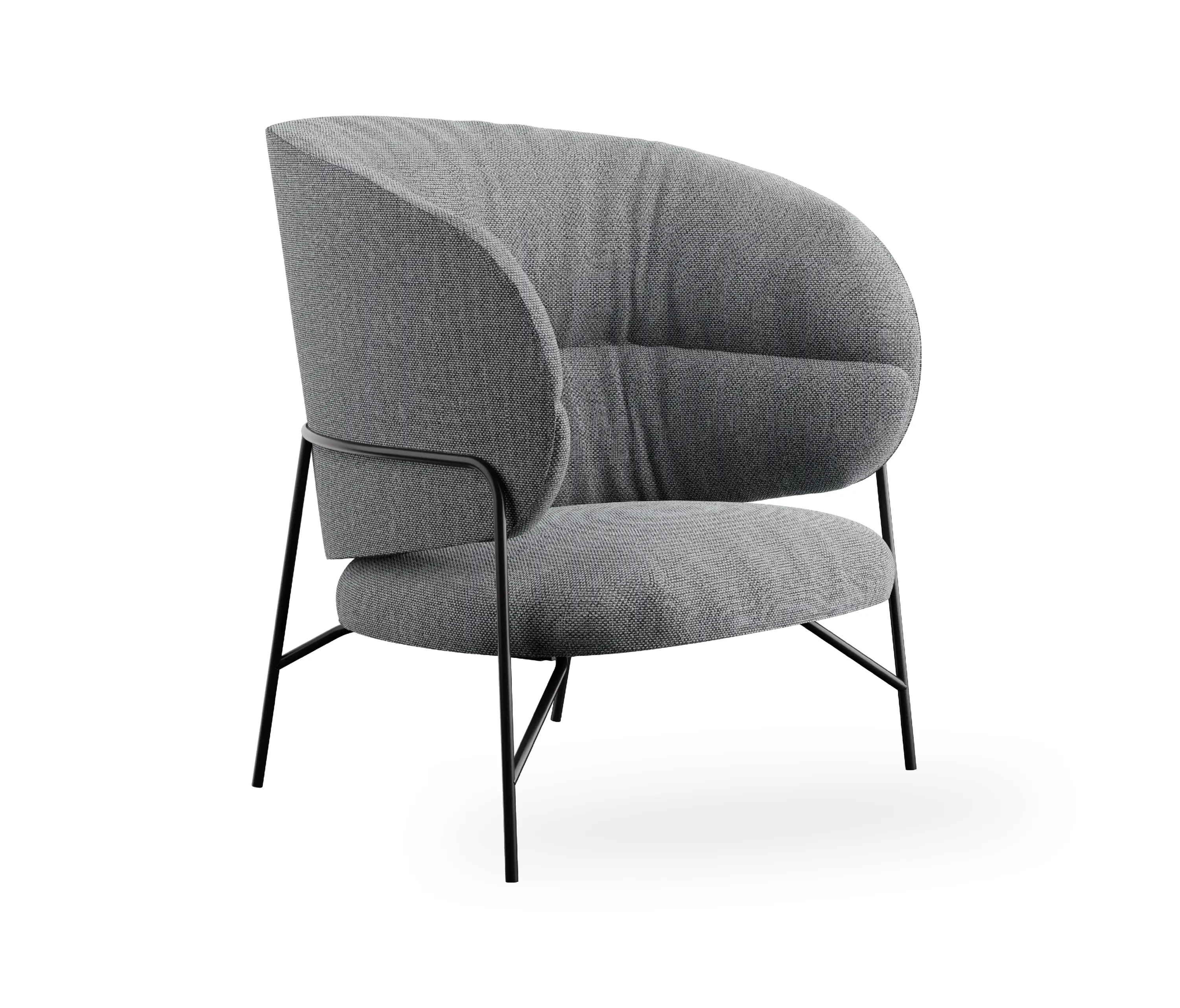 Rossin srl - samurai - Fauteuil lounge,dos haut