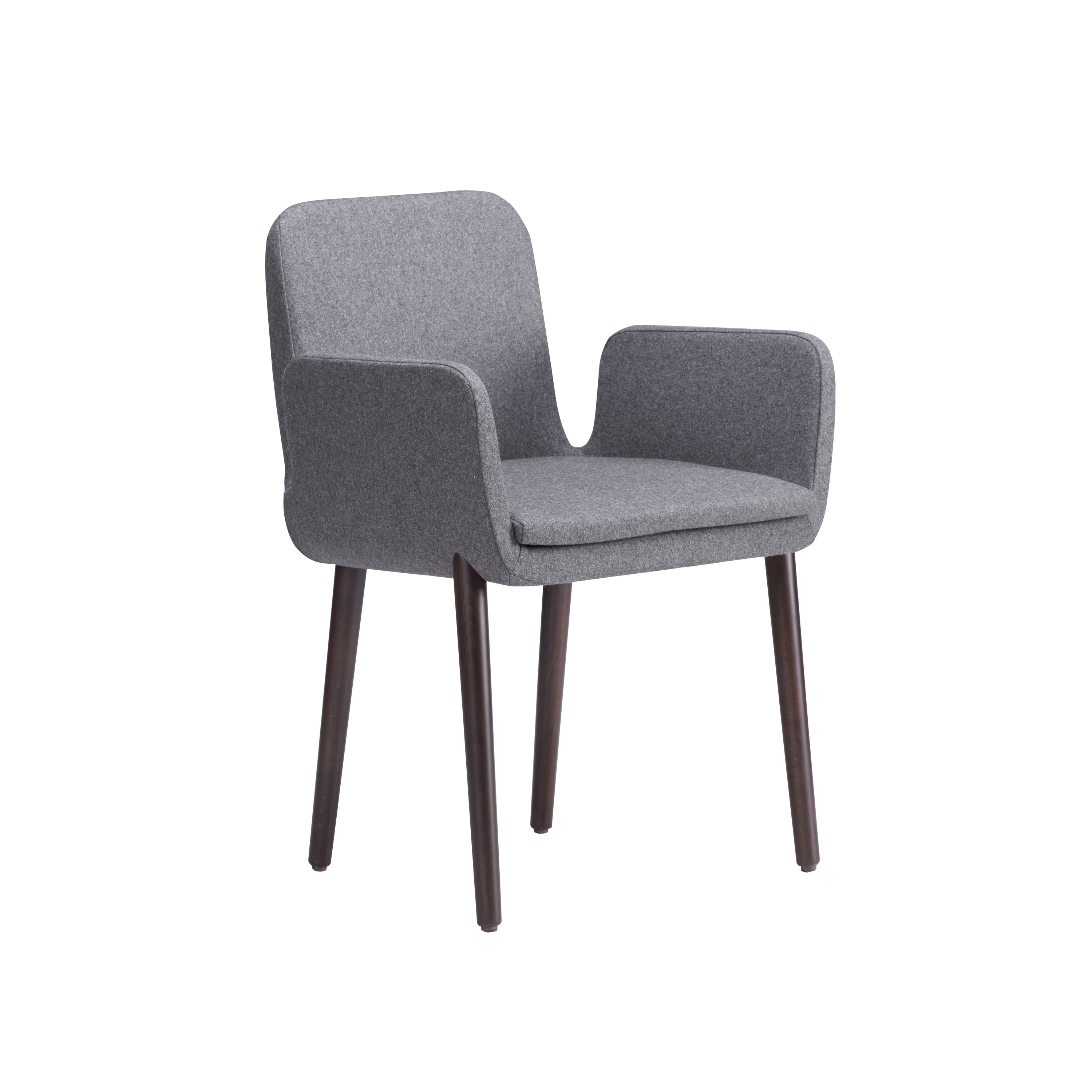 Afficher le produit sofie - Small armchair, 4 wooden legs du fabricant Rossin srl