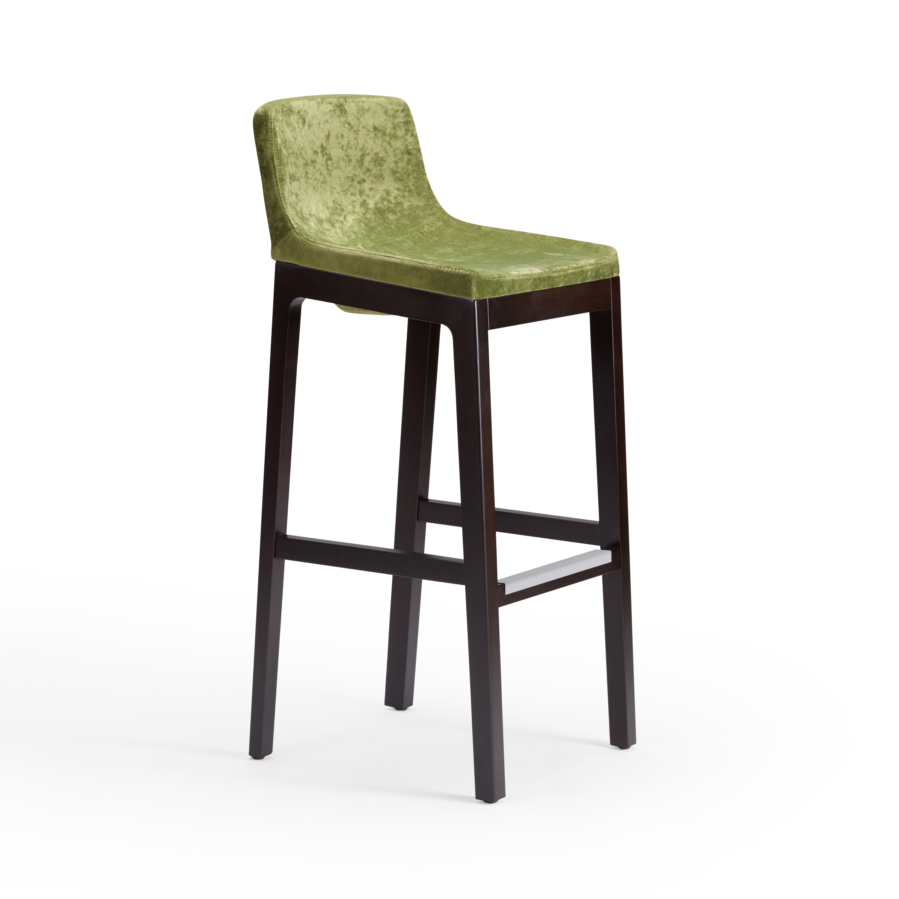 Display product tonic wood - Bar stool with high backrest from manufacturer Rossin srl
