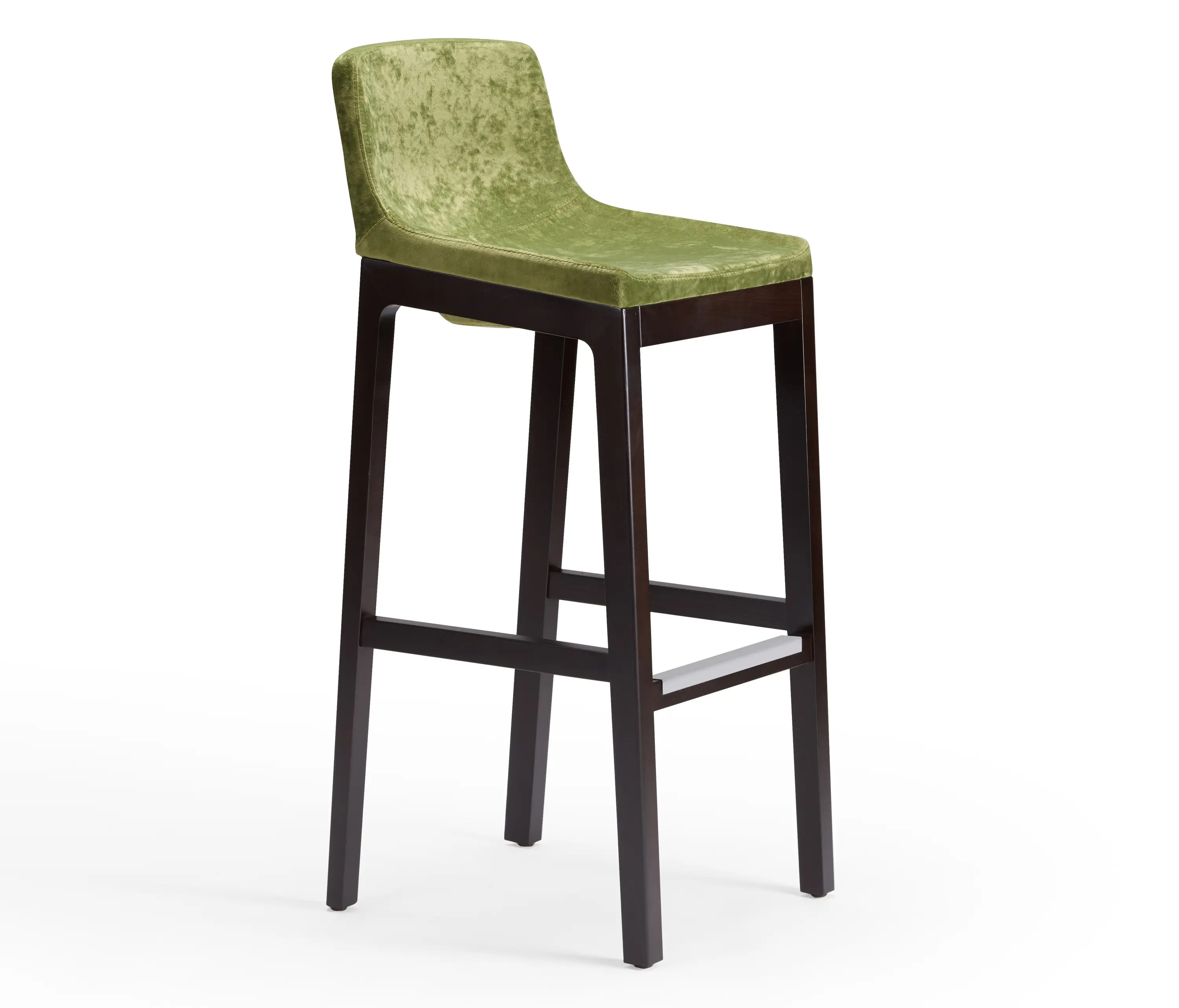 Rossin srl - tonic wood - Tabouret de bar avec dossier haut