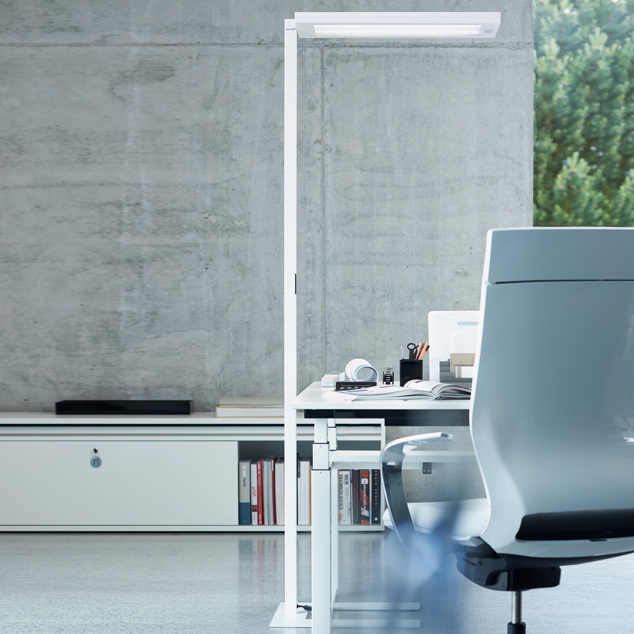 Display product LAVIGO Free-Standing Luminaire from manufacturer Waldmann