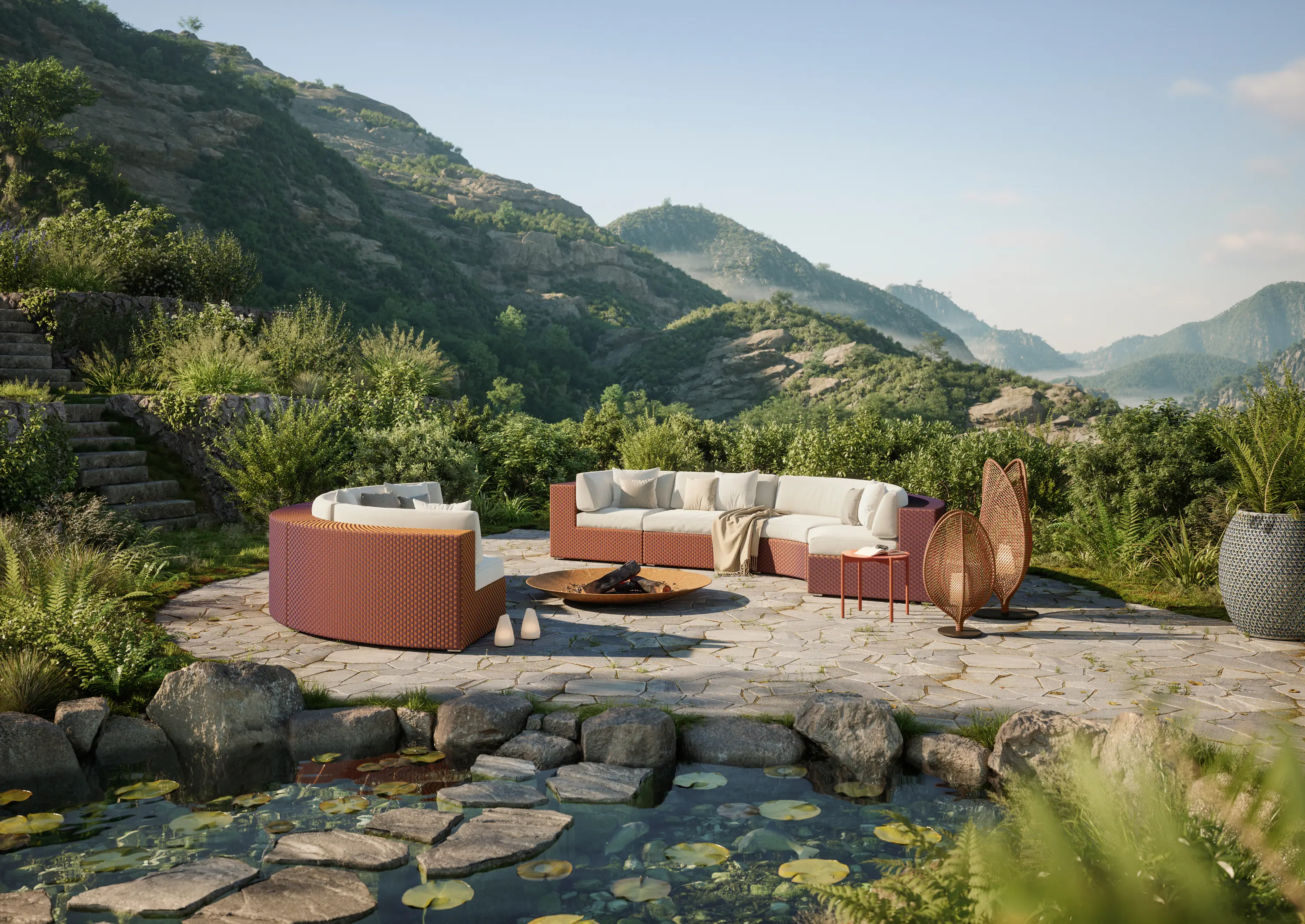 DEDON - LOUNGE Footstool