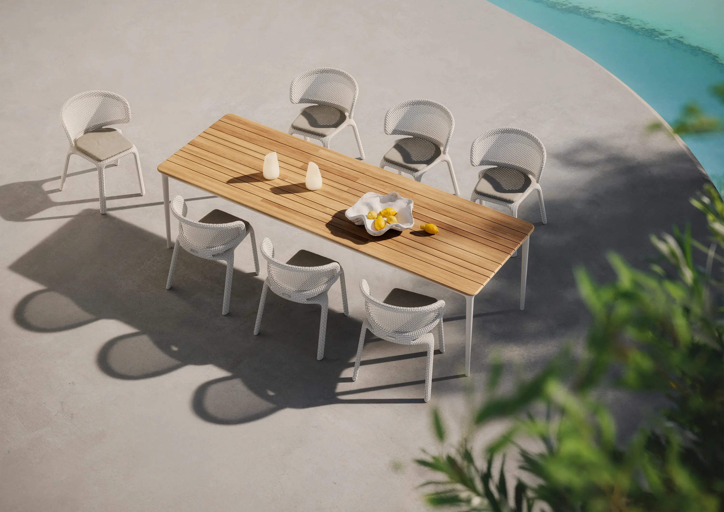 DEDON - BELLMONDE Dining table XL