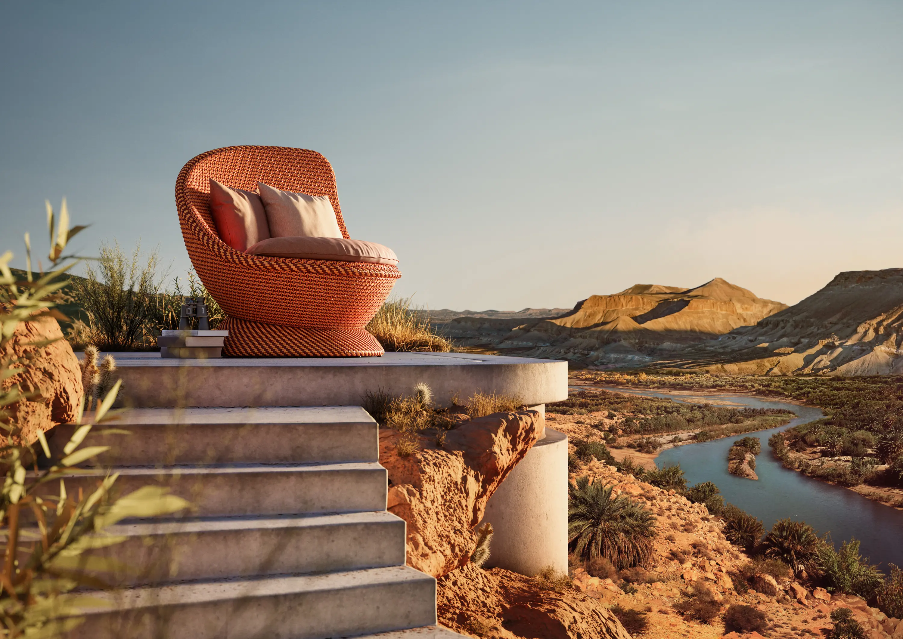 DEDON - PAPYON Hocker