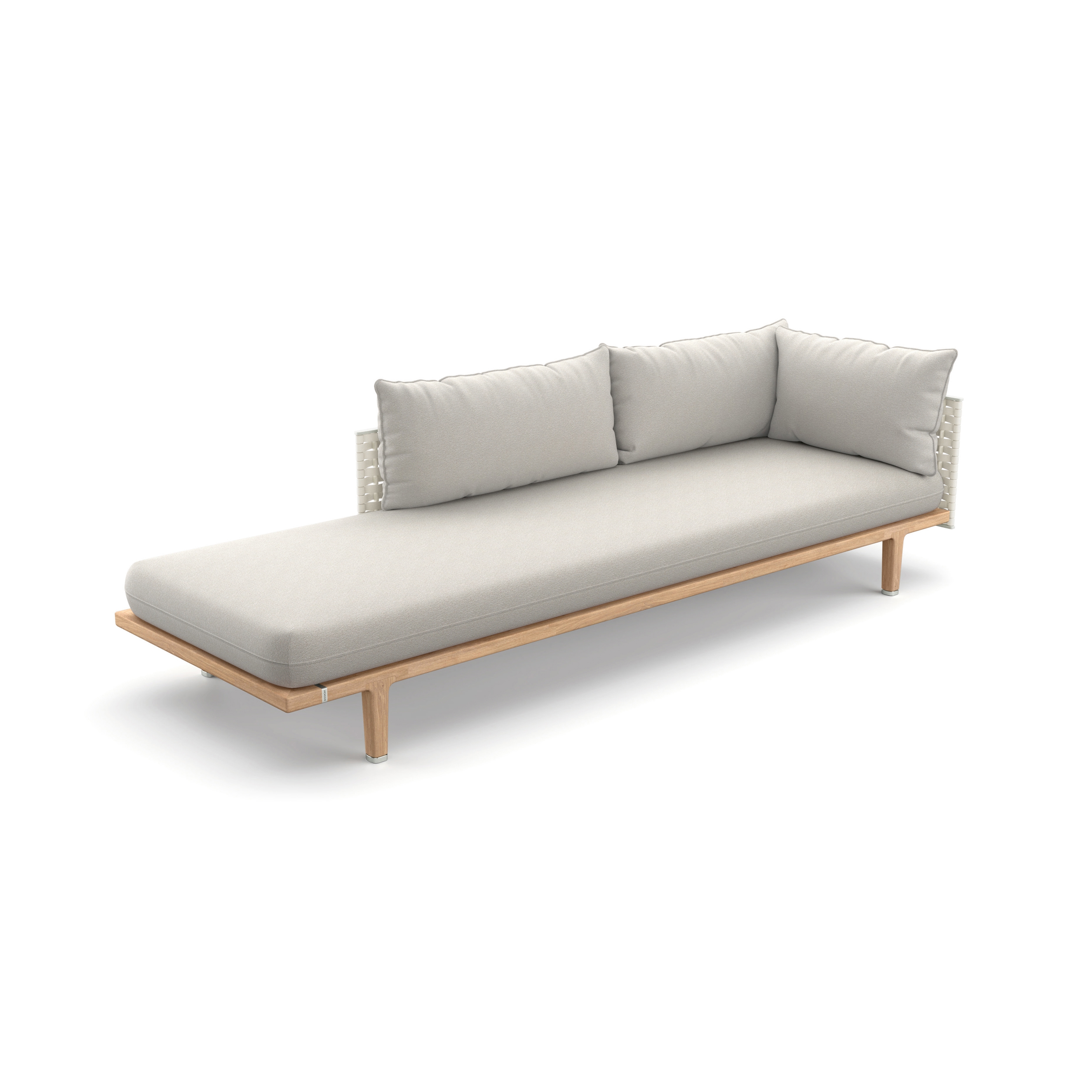Display product SEALINE Extended Daybed left from manufacturer DEDON