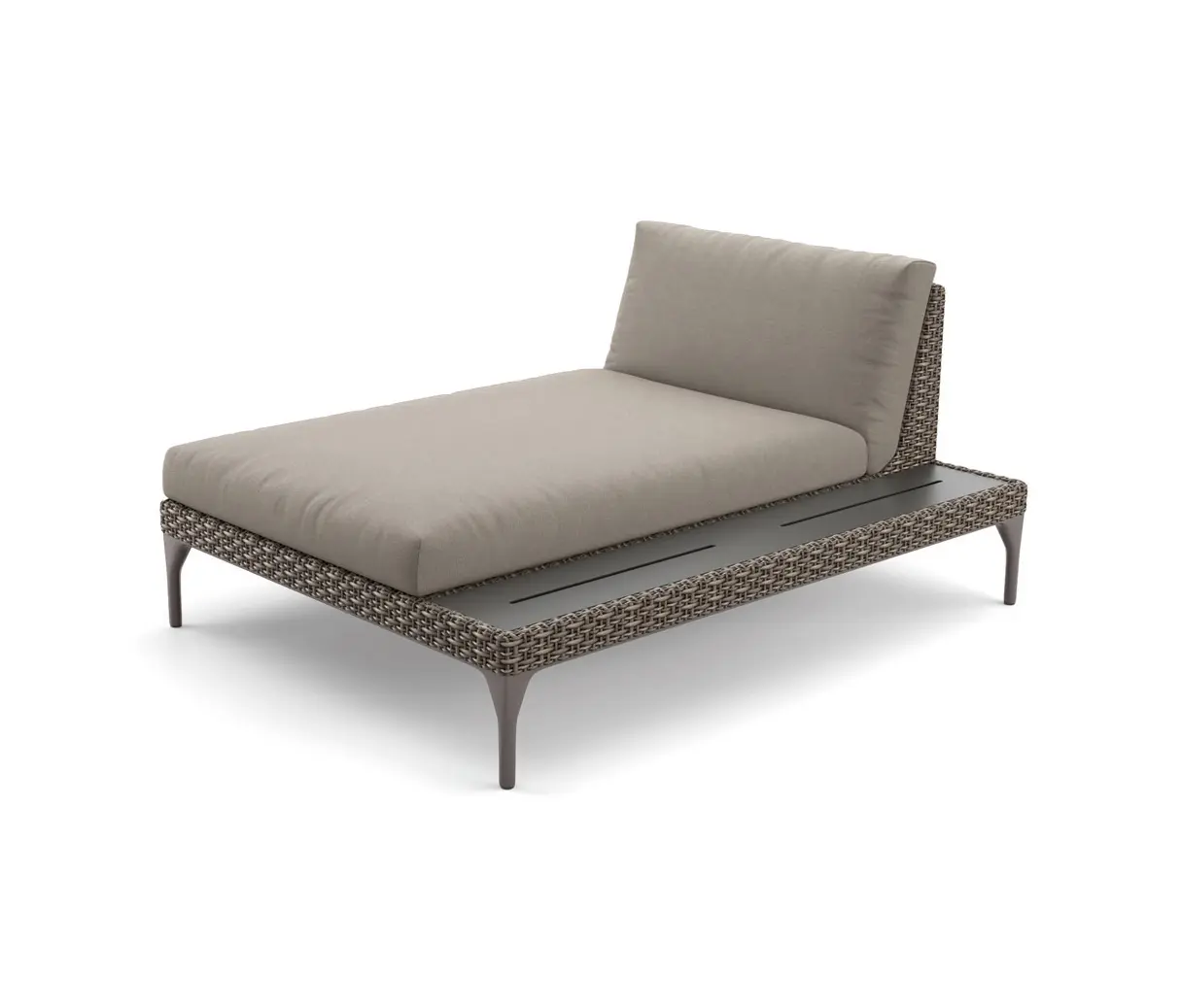 DEDON - MU Daybed incl. shelf left