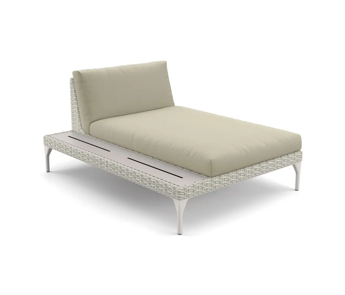 DEDON - MU Daybed incl. shelf right