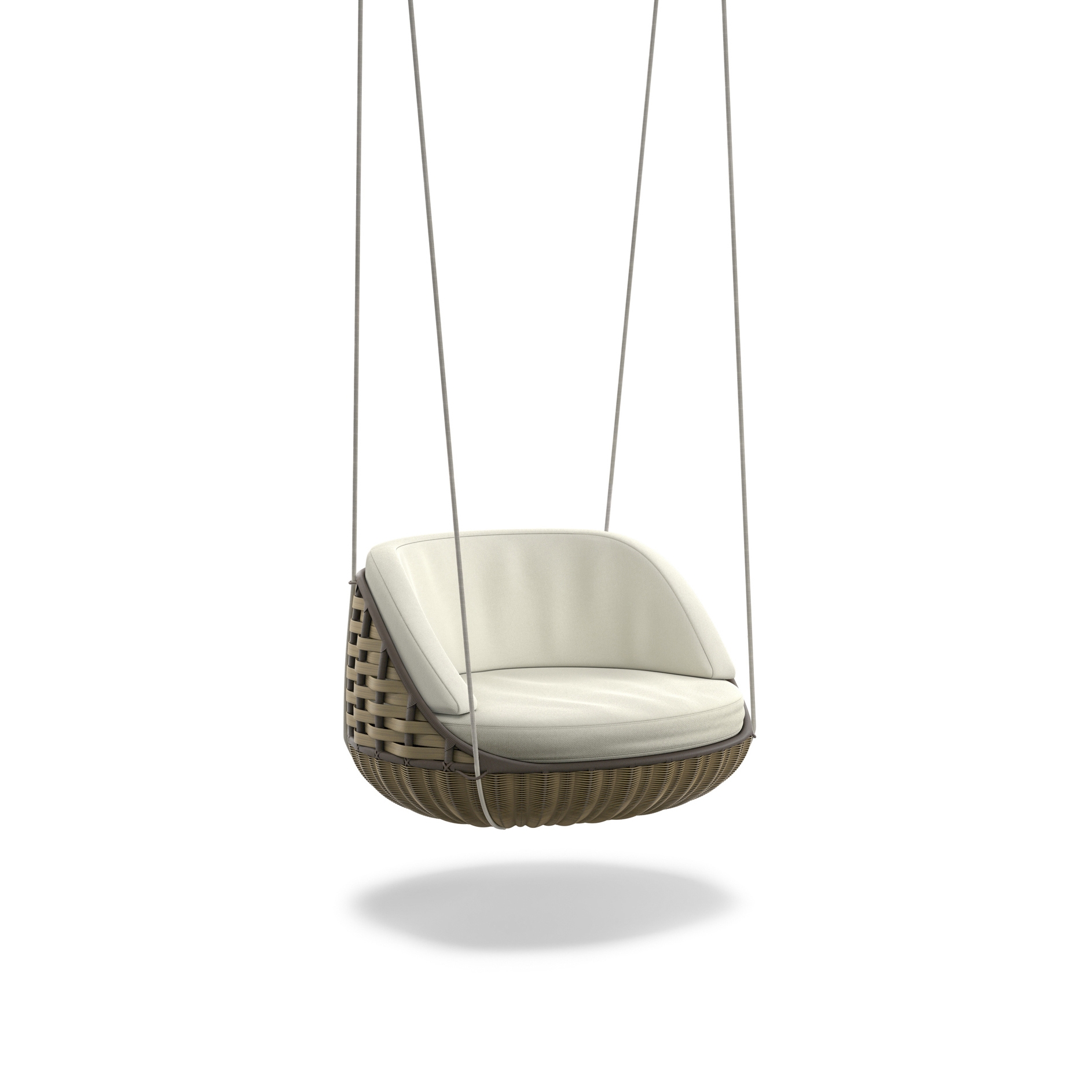 Vertoon produk SWINGME lounge chair van vervaardiger DEDON
