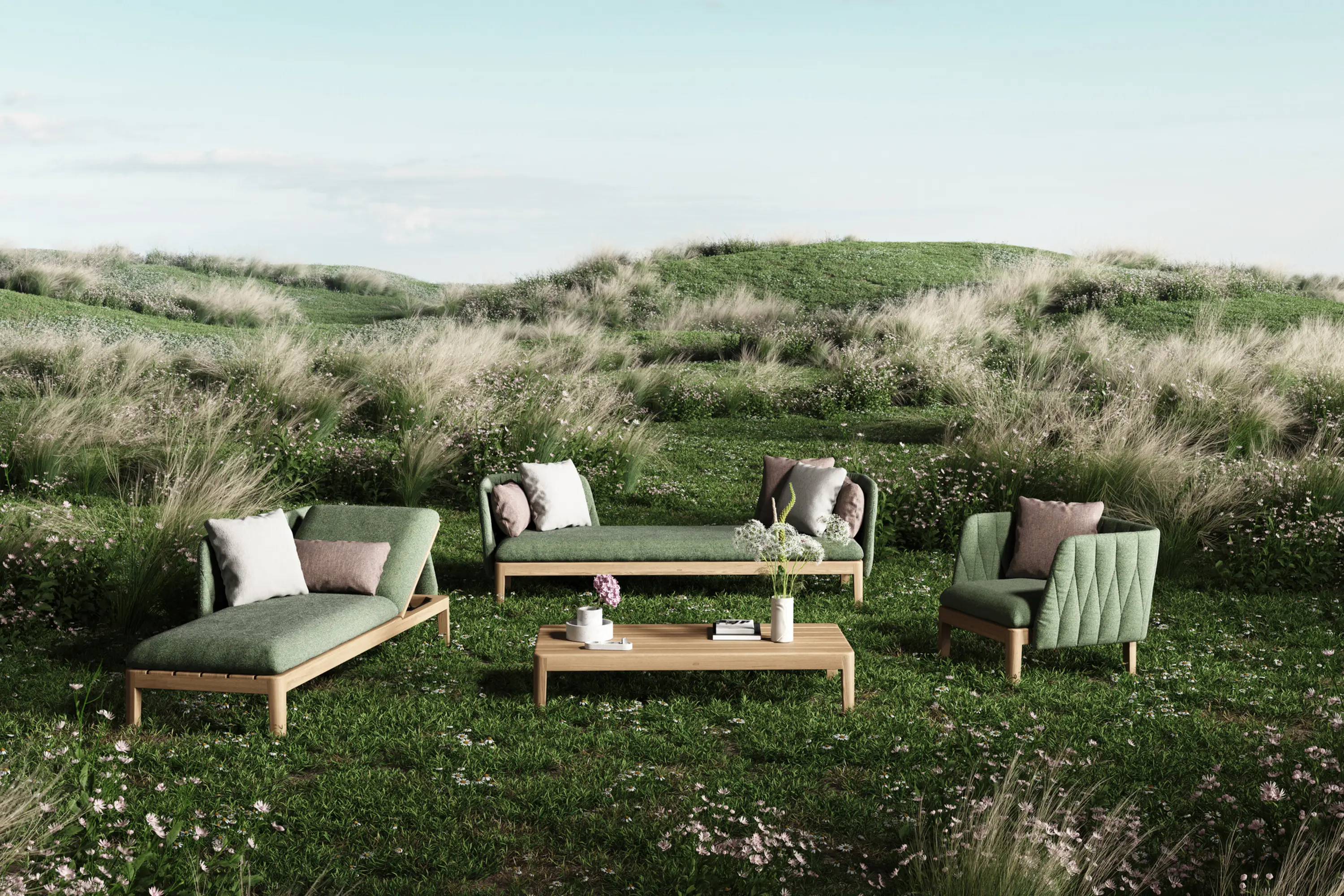 Royal Botania - Calypso Lounge 140 left or right back