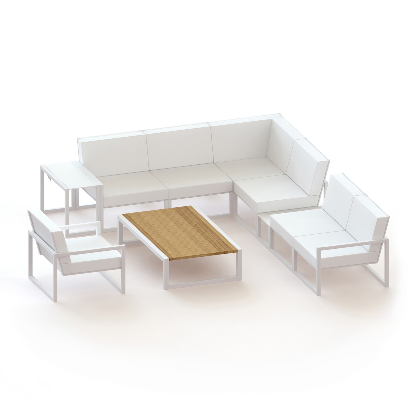 Display product Ninix modular lounge from manufacturer Royal Botania