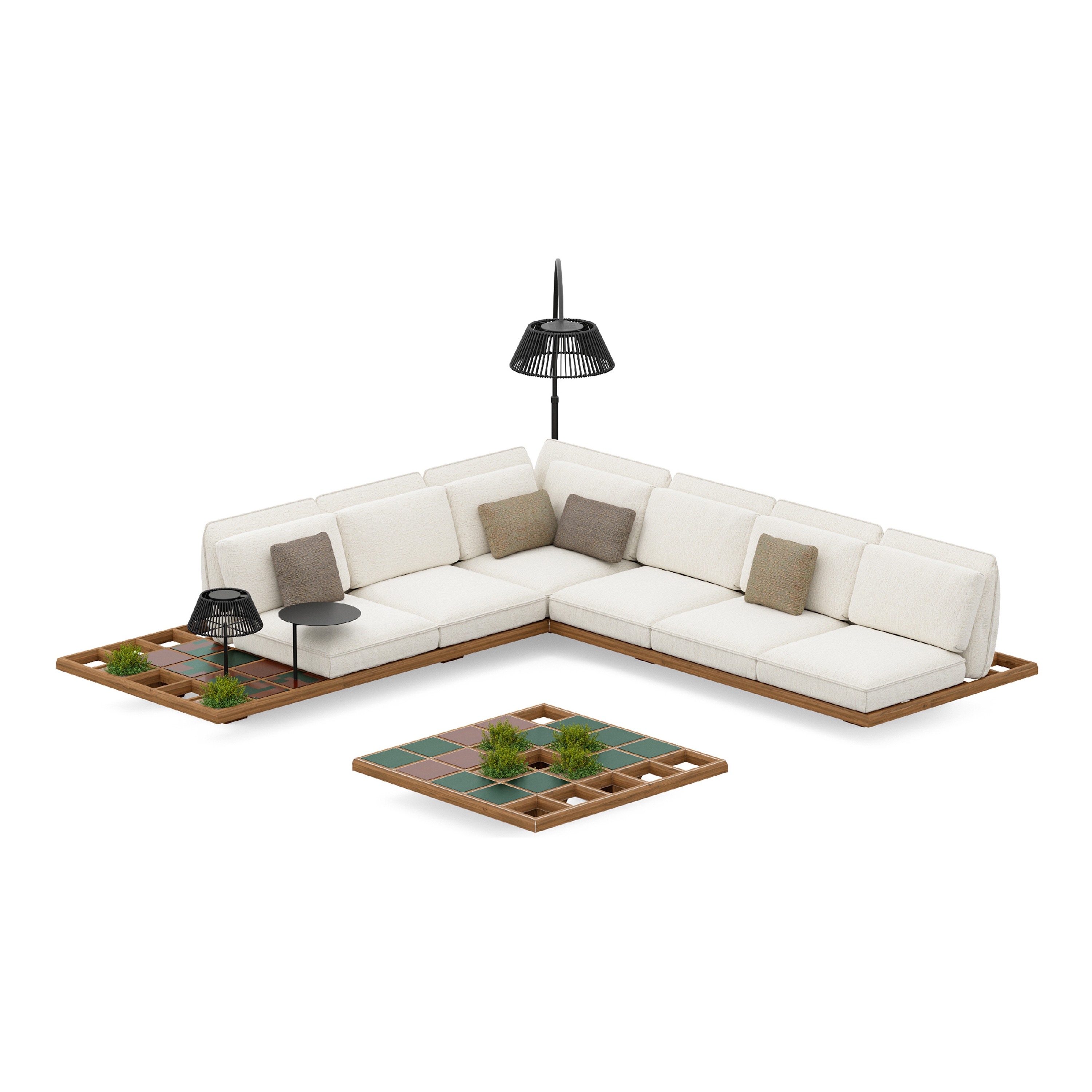 Mostrar el producto Mozaix Lounge - set 01 del fabricante Royal Botania