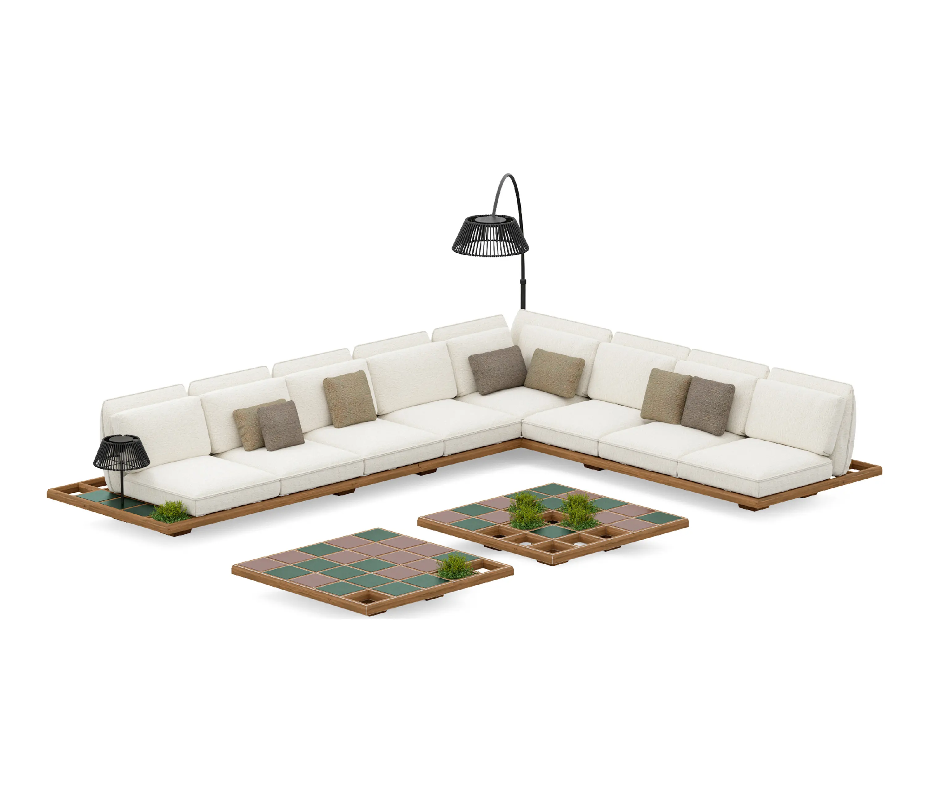 Royal Botania - Mozaix Lounge - set 02