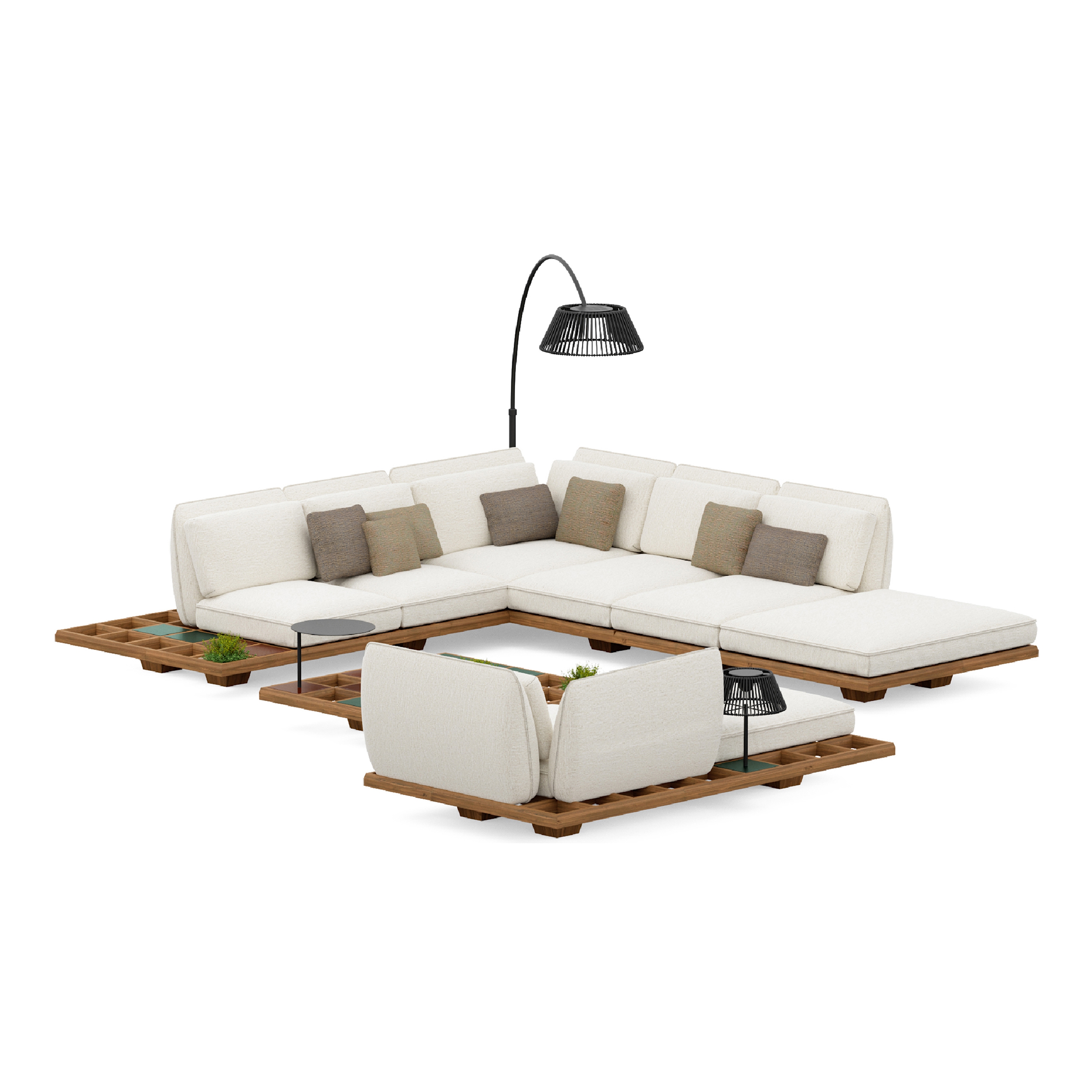 Mostra il prodotto Mozaix Lounge - set 04 del produttore Royal Botania