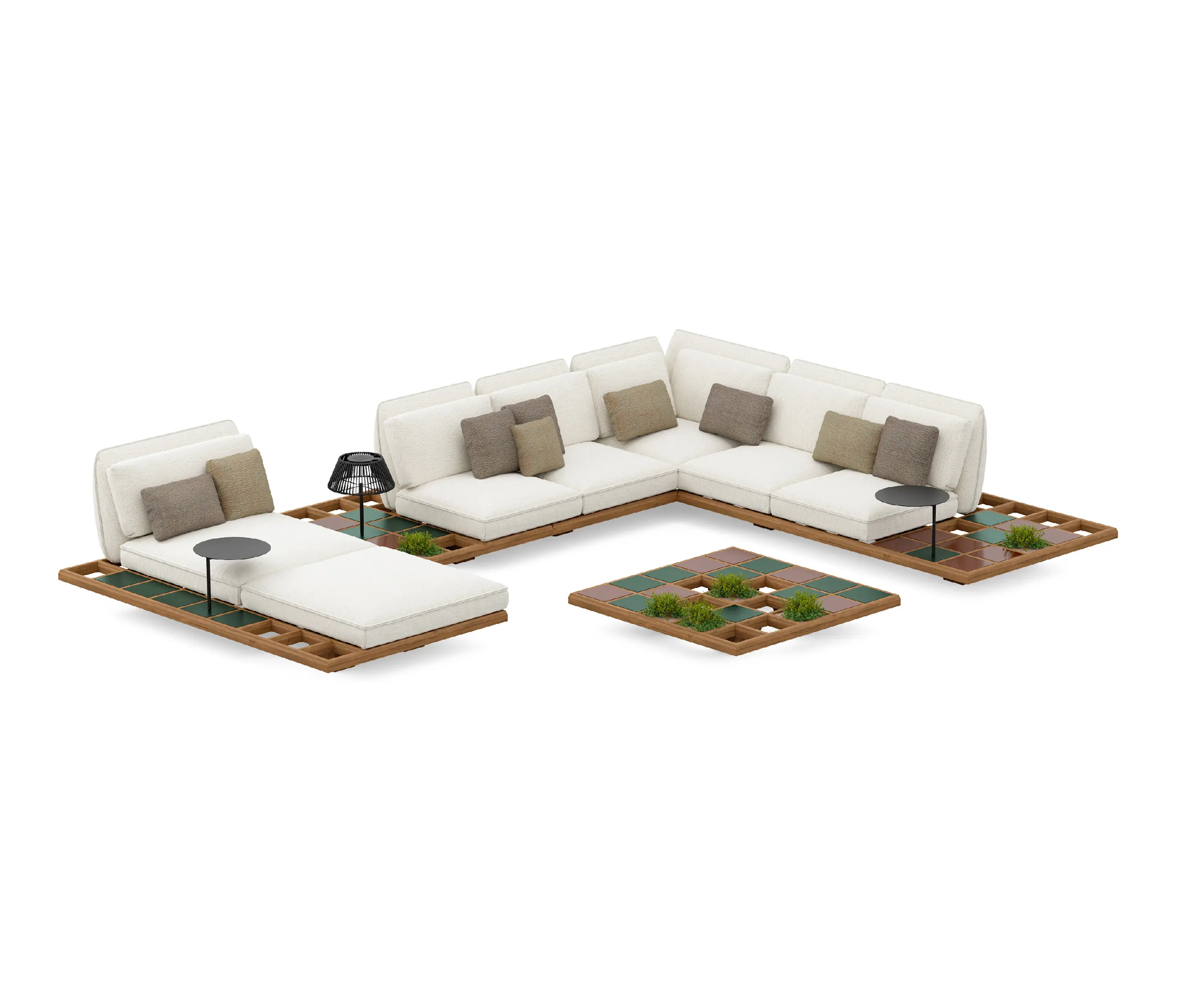 Royal Botania - Mozaix Lounge - set 05