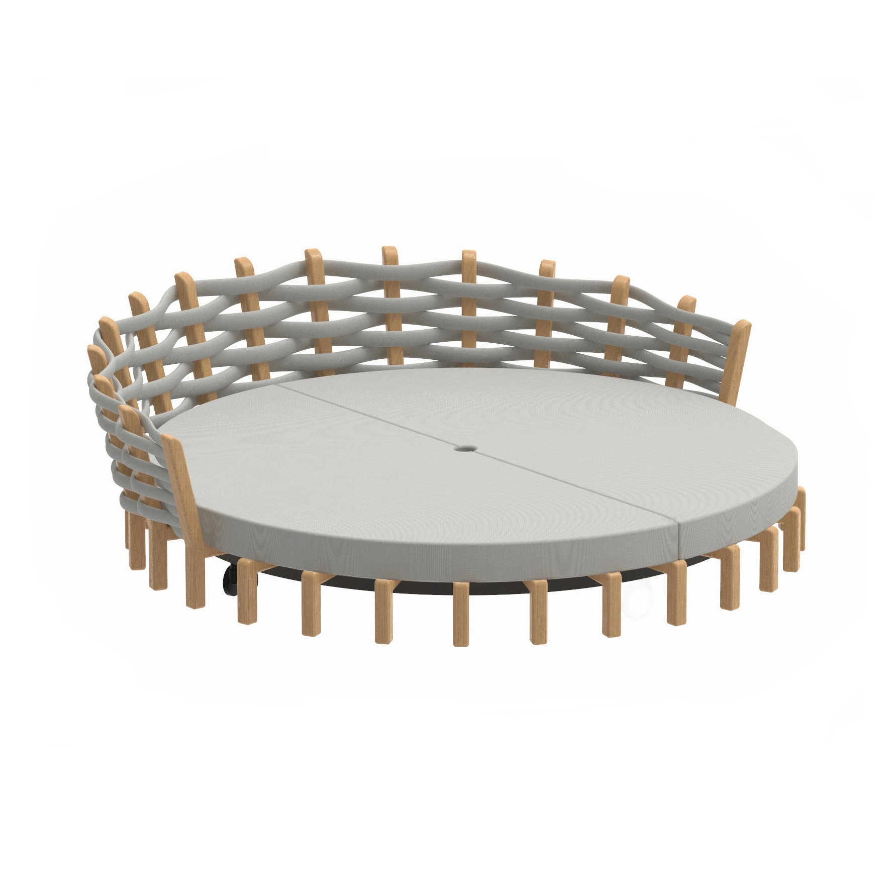 Display product Lotus daybed from manufacturer Royal Botania