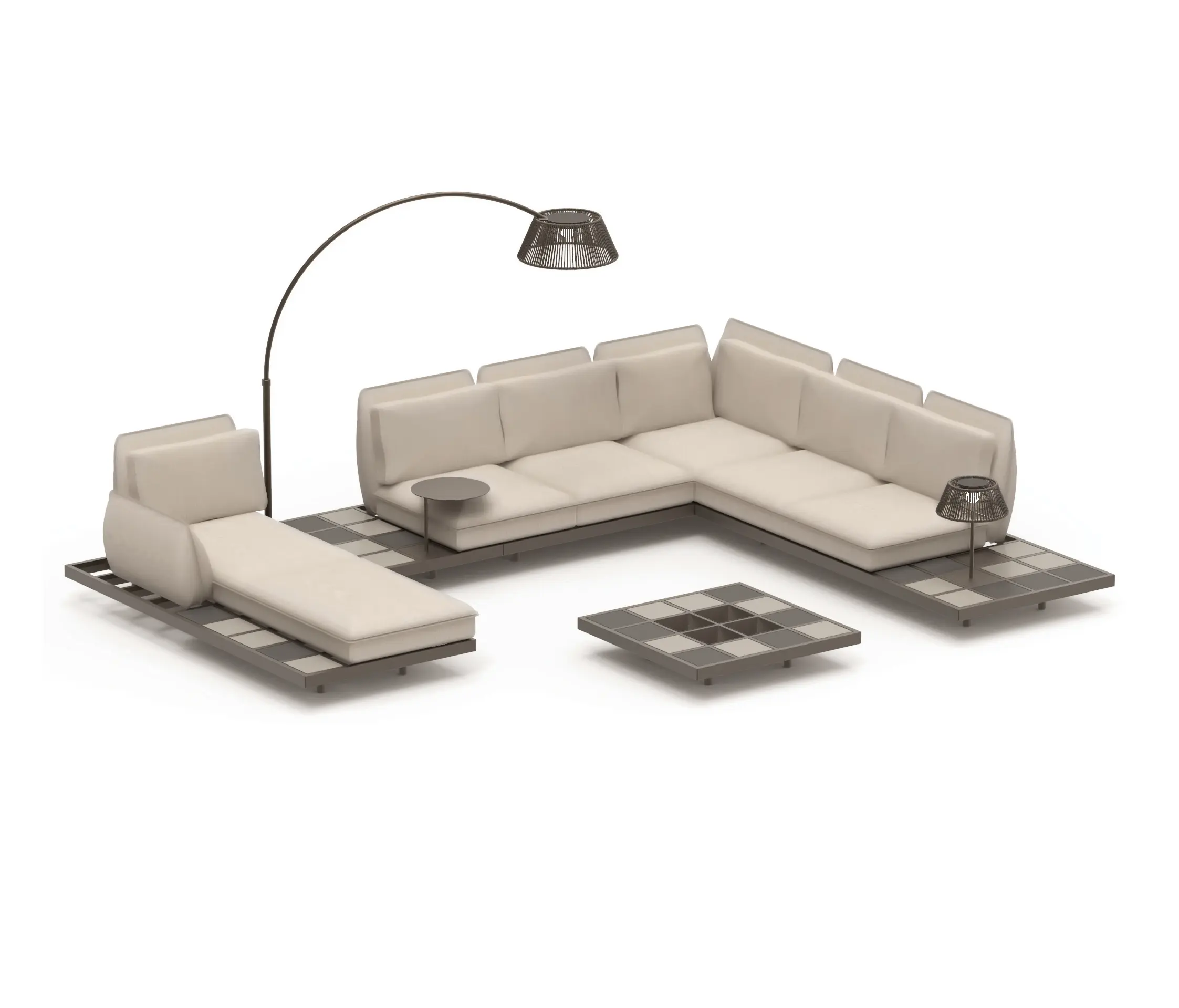 Royal Botania - Mozaix modular lounge