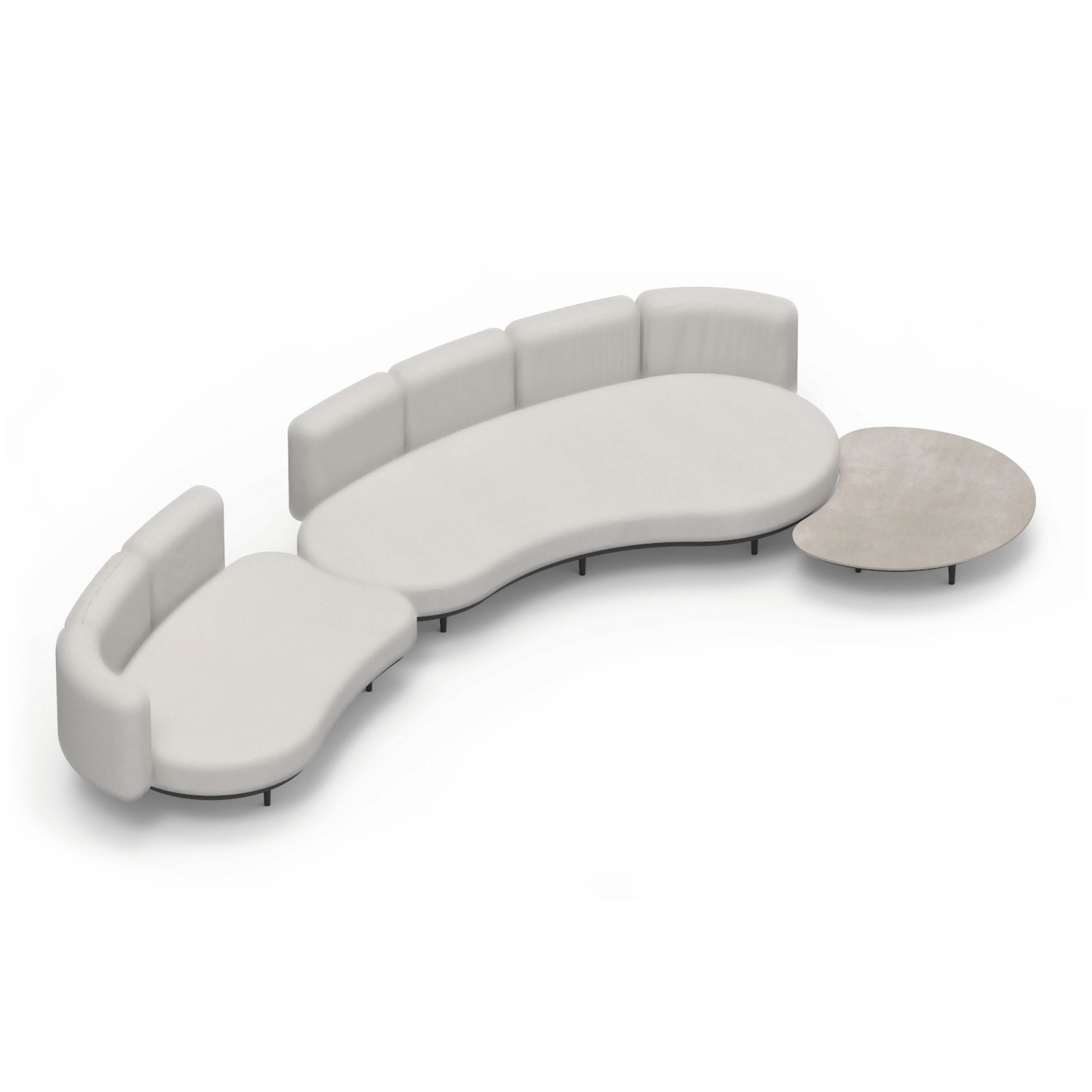Display product Organix modular lounge from manufacturer Royal Botania