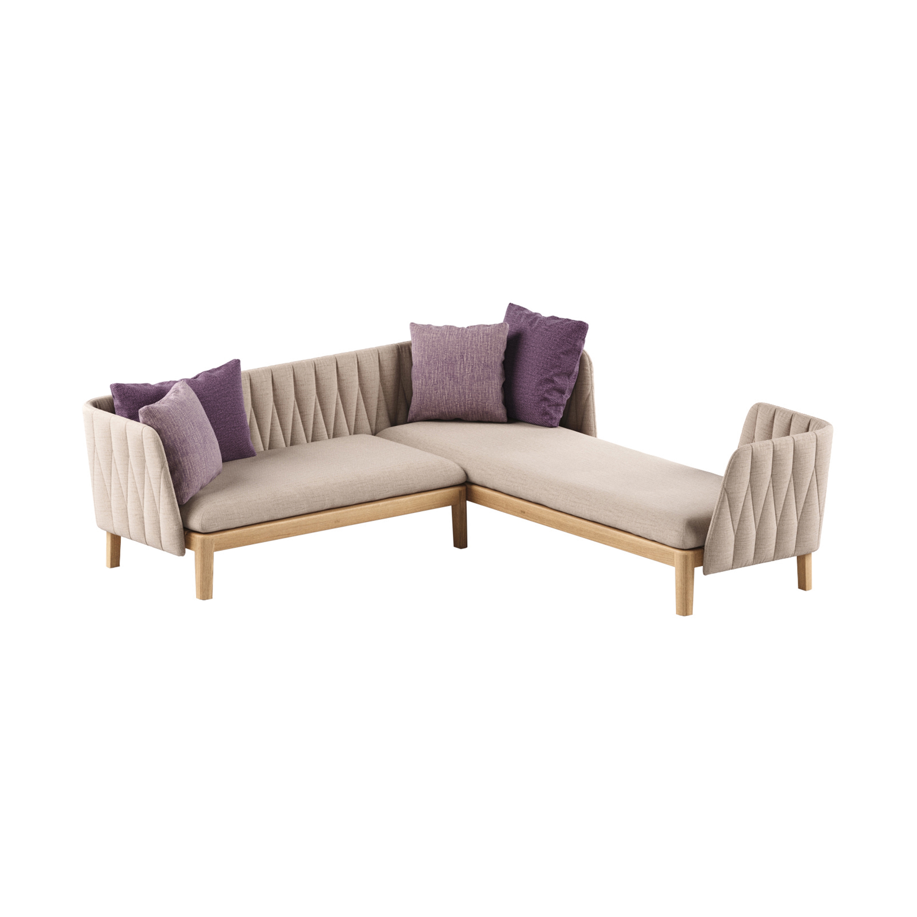 Afficher le produit Calypso lounge set 1 du fabricant Royal Botania