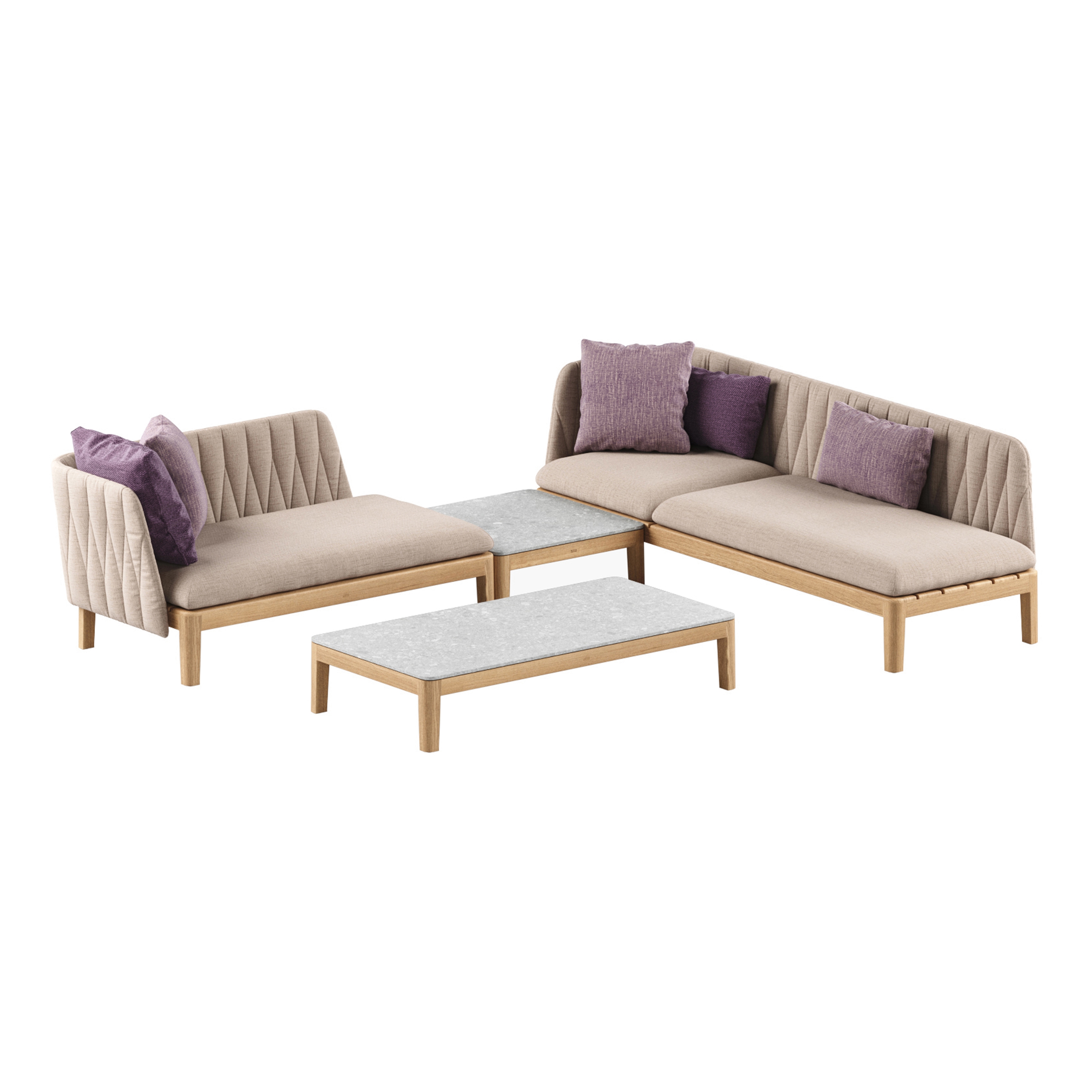 Display product Calypso lounge set 3 from manufacturer Royal Botania