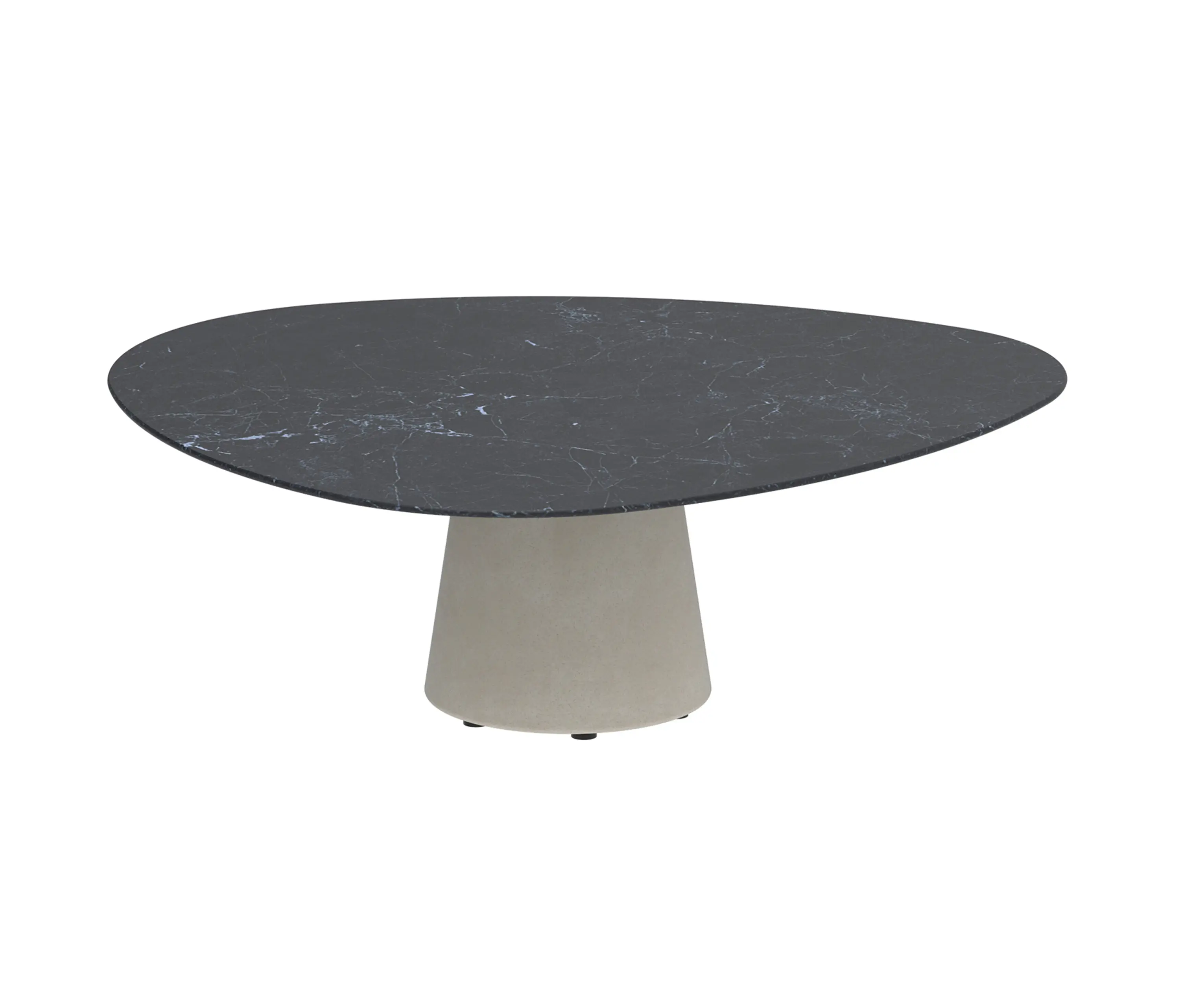 Royal Botania - Conix high lounge table 150 plectrum
