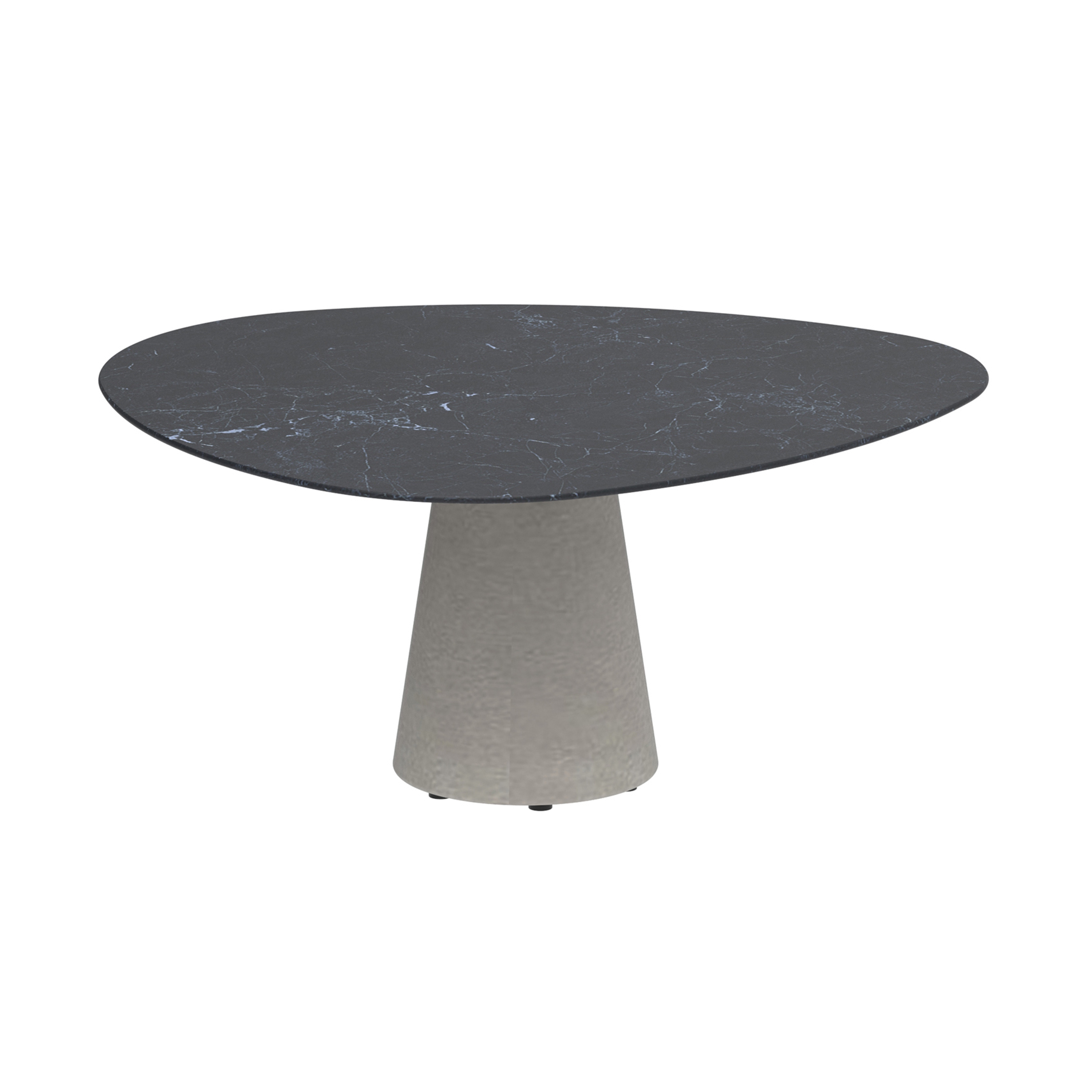 Conix low dining table 150 plectrum