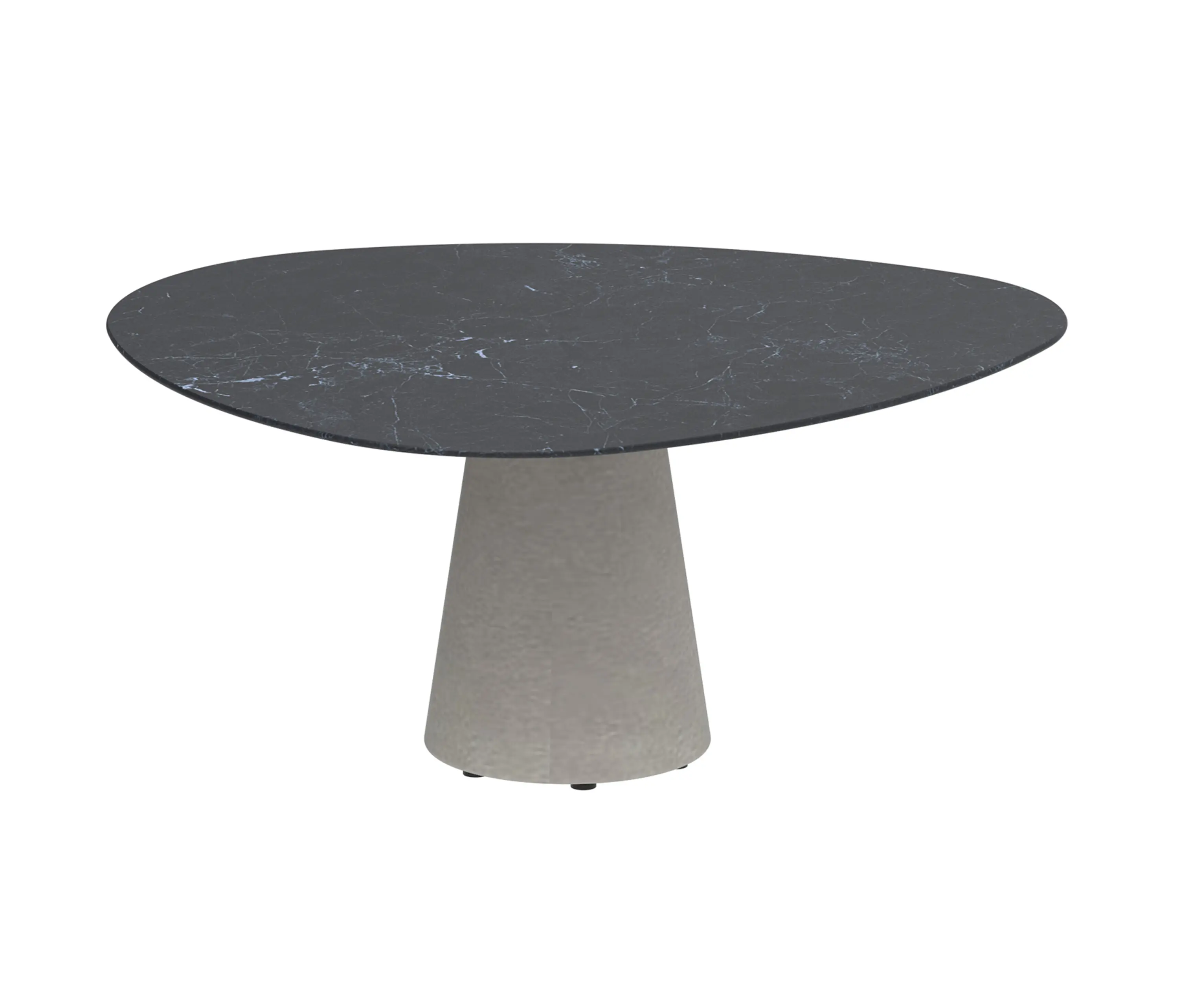 Royal Botania - Conix low dining table 150 plectrum