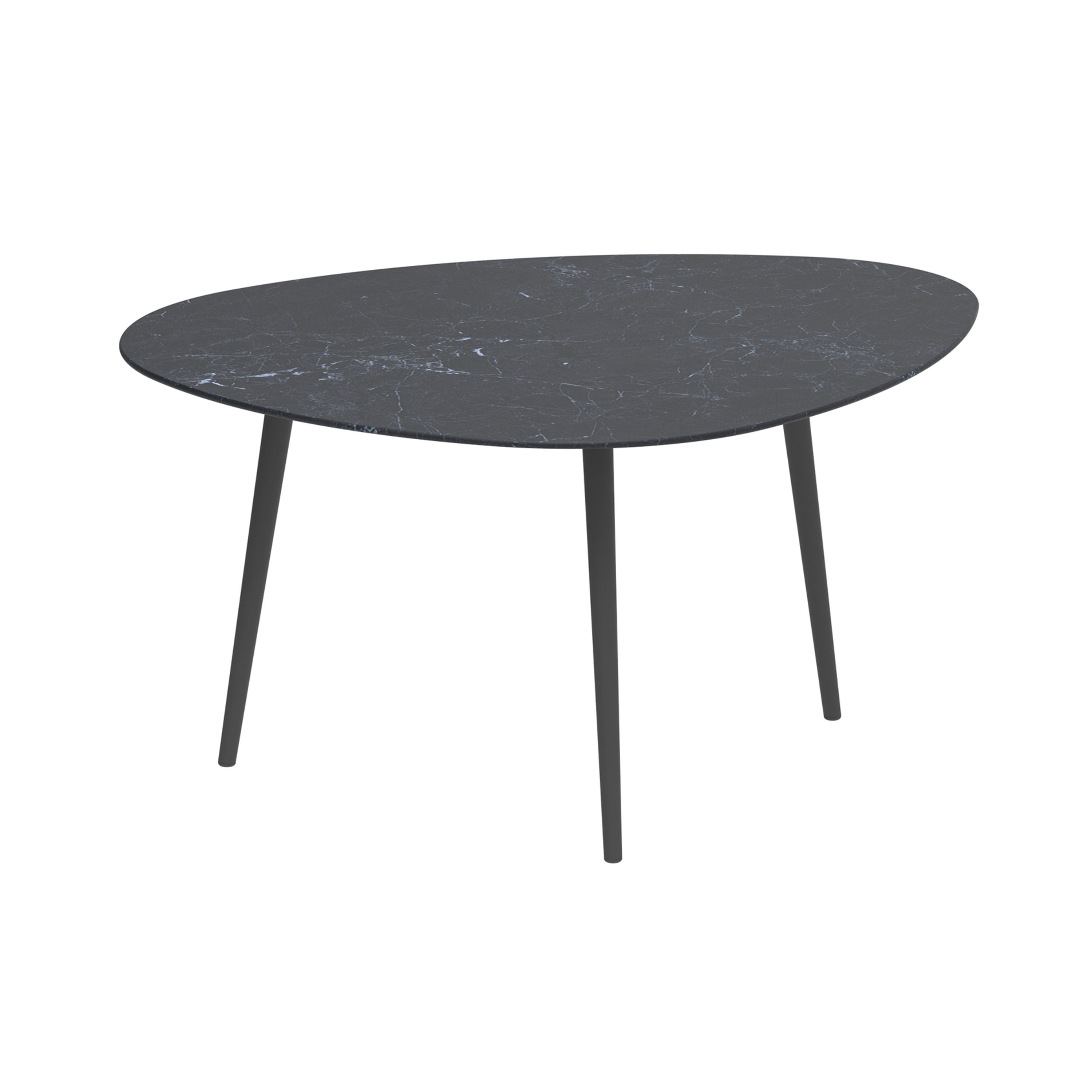Mostra il prodotto Tavolo alto Styletto 150 plettro e piano in ceramica del produttore Royal Botania