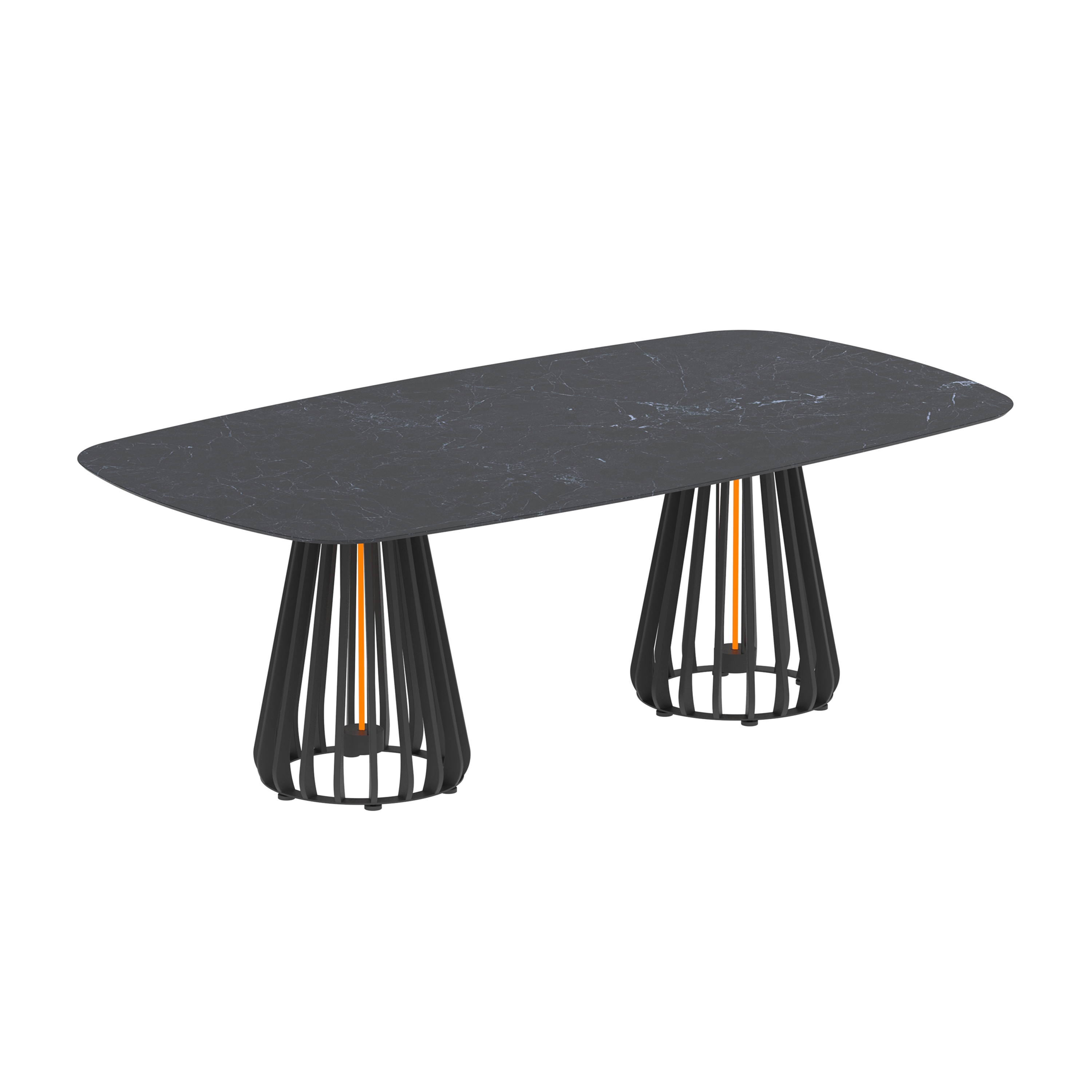 Mostra il prodotto Furniz Standard Dining Table 220x120 cm Ceramic top del produttore Royal Botania