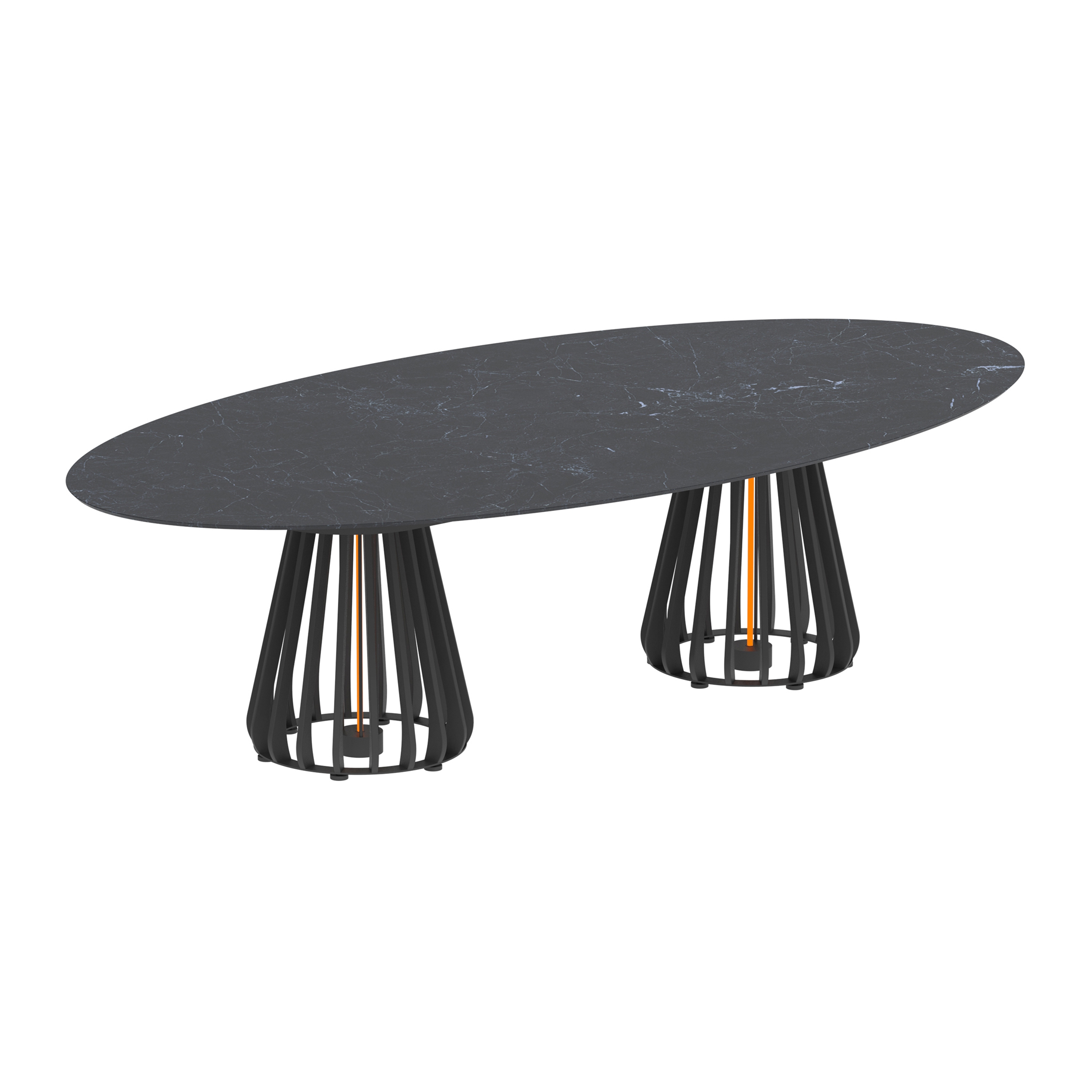 Mostra il prodotto Furniz Low Dining Table 250x130 cm Ceramic top del produttore Royal Botania