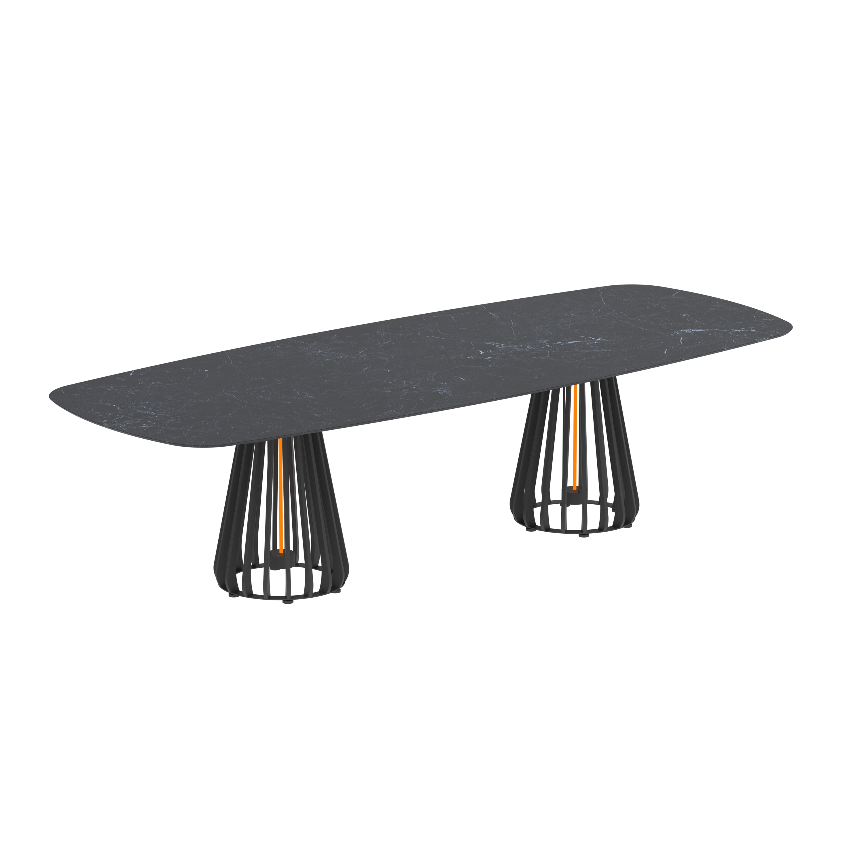 Mostra il prodotto Furniz Standard Dining Table 300x120 cm Ceramic top del produttore Royal Botania