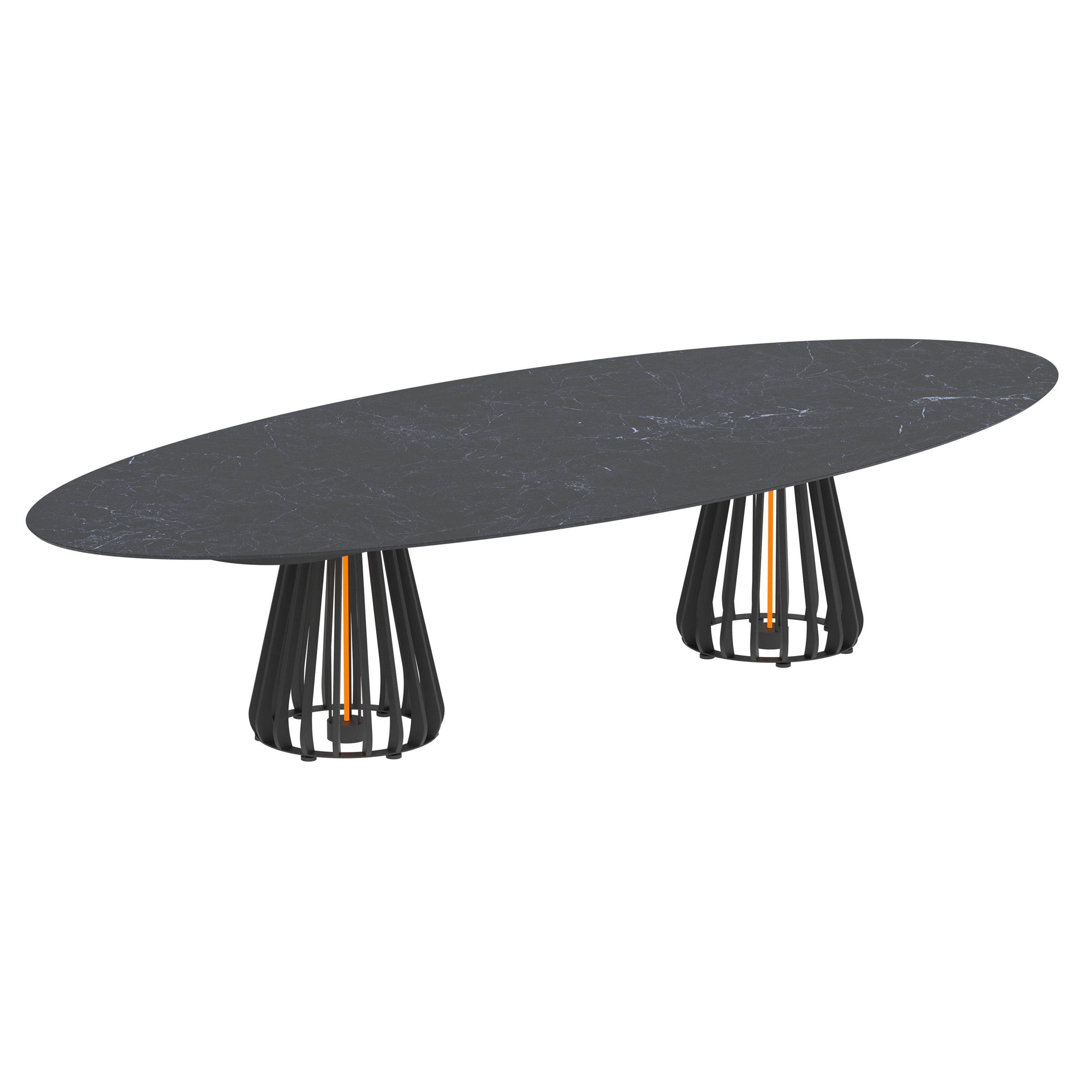 Mostra il prodotto Furniz Low Dining Table 320x140 cm Ceramic top del produttore Royal Botania