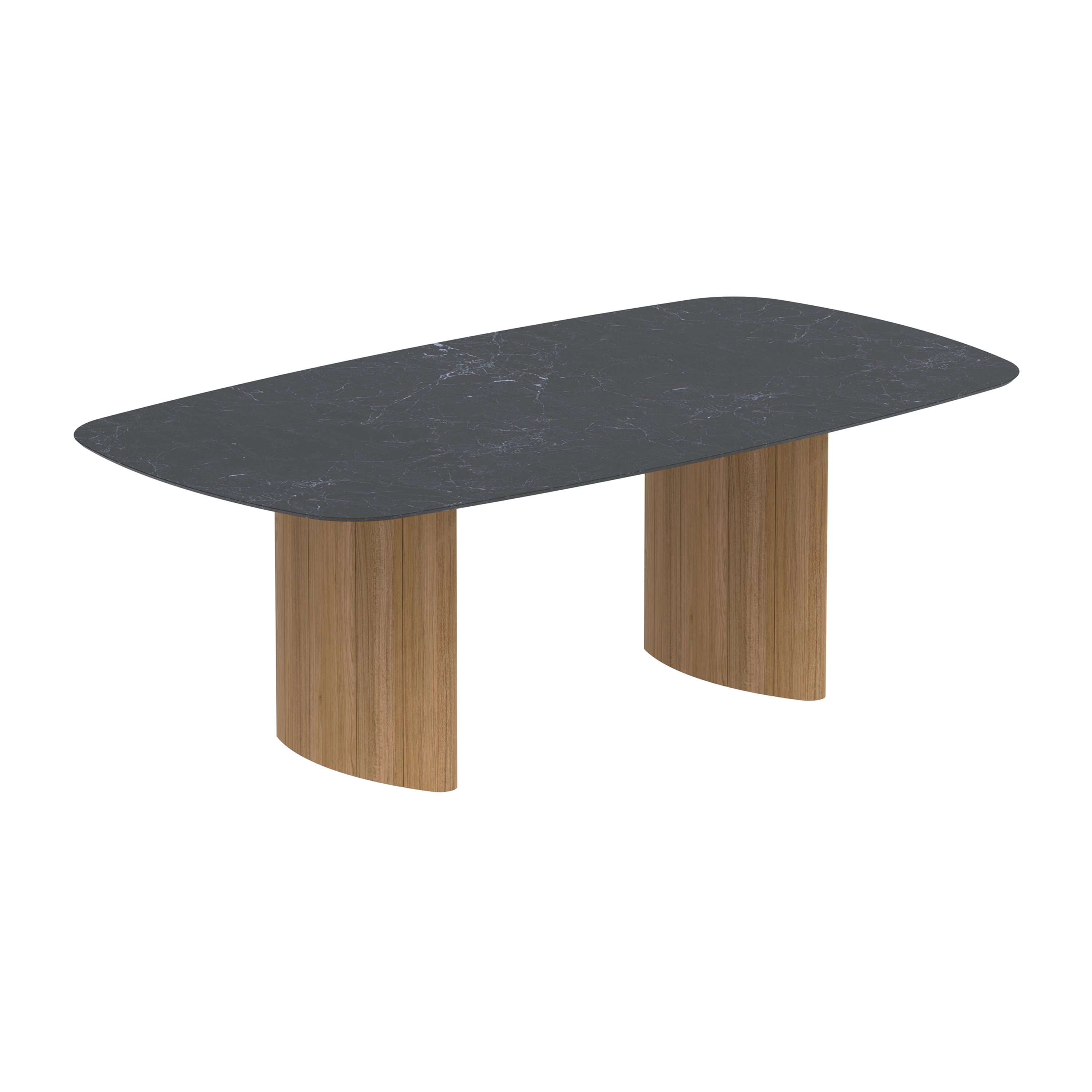 Mostra il prodotto Regaliz Table 220x120cm Standard Dining Ceramic Top del produttore Royal Botania