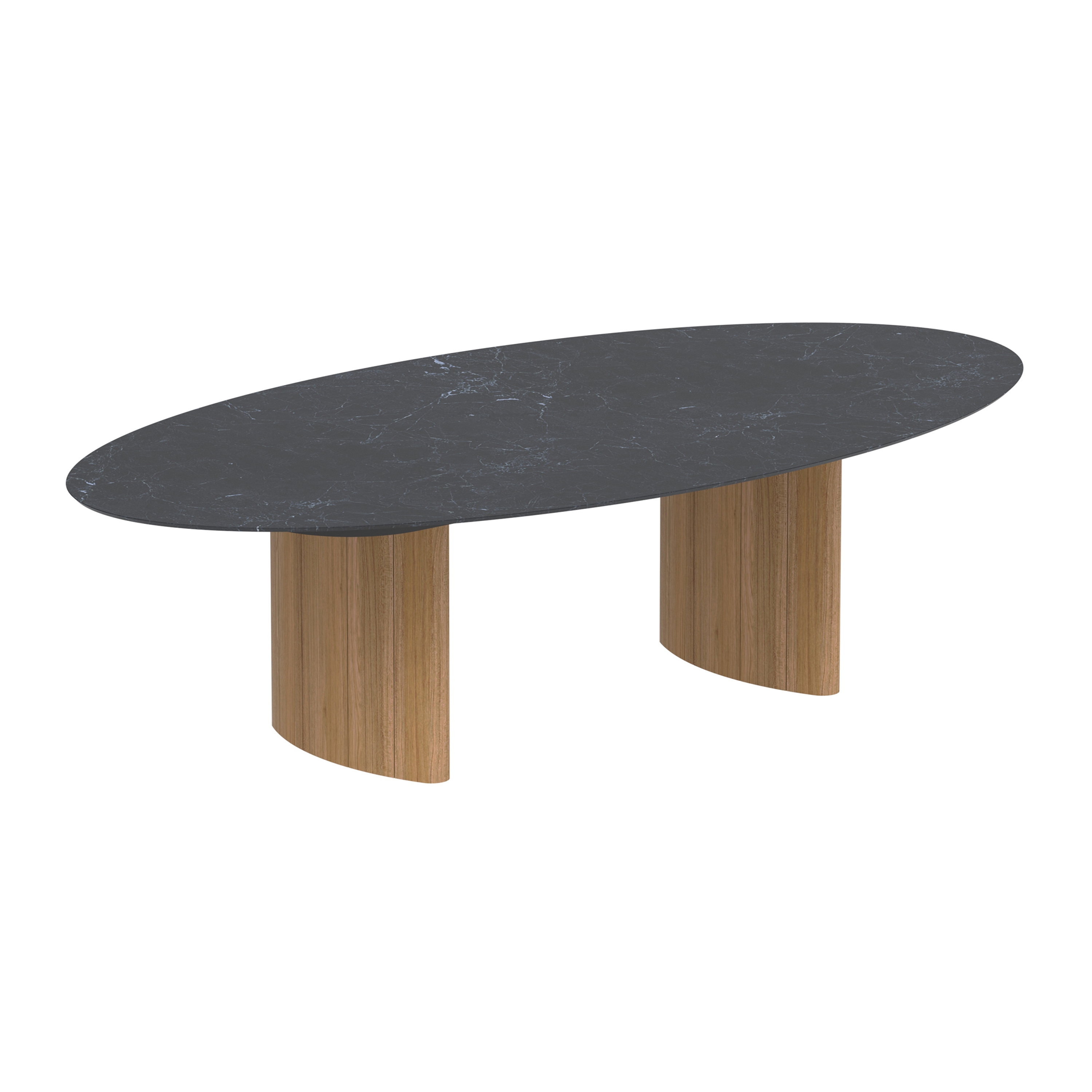 Mostra il prodotto Regaliz Table 250x130cm Low Dining Ceramic Top del produttore Royal Botania