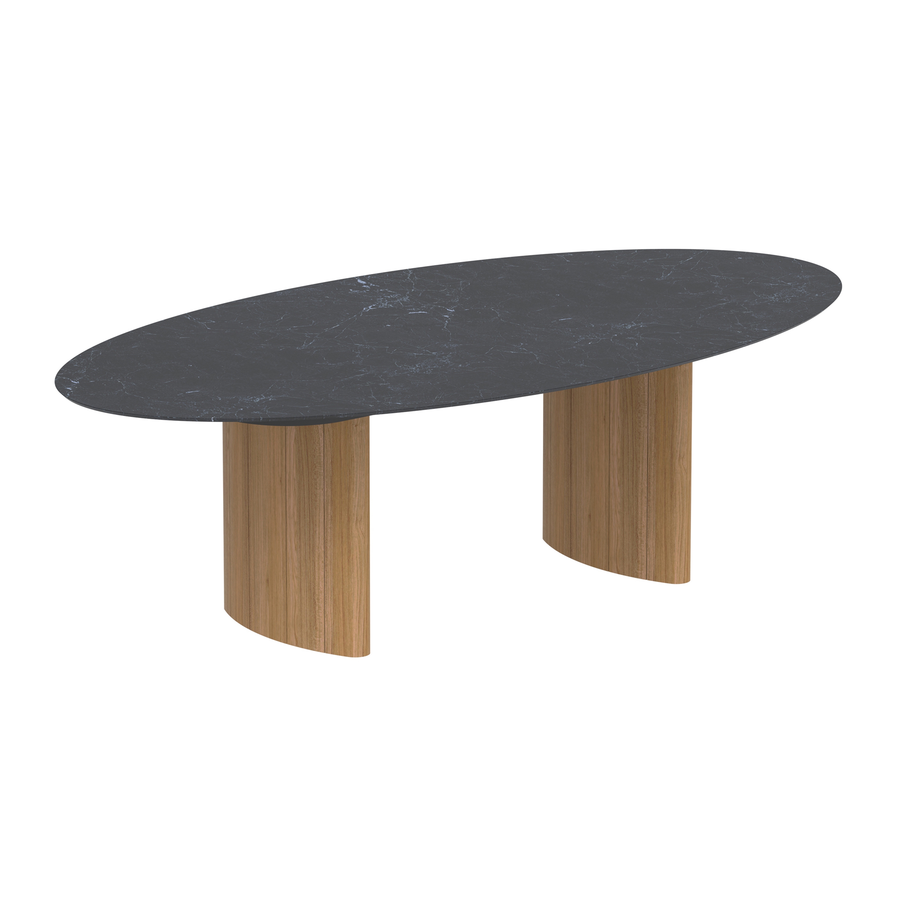 Mostra il prodotto Regaliz Table 250x130cm Standard Dining Ceramic Top del produttore Royal Botania