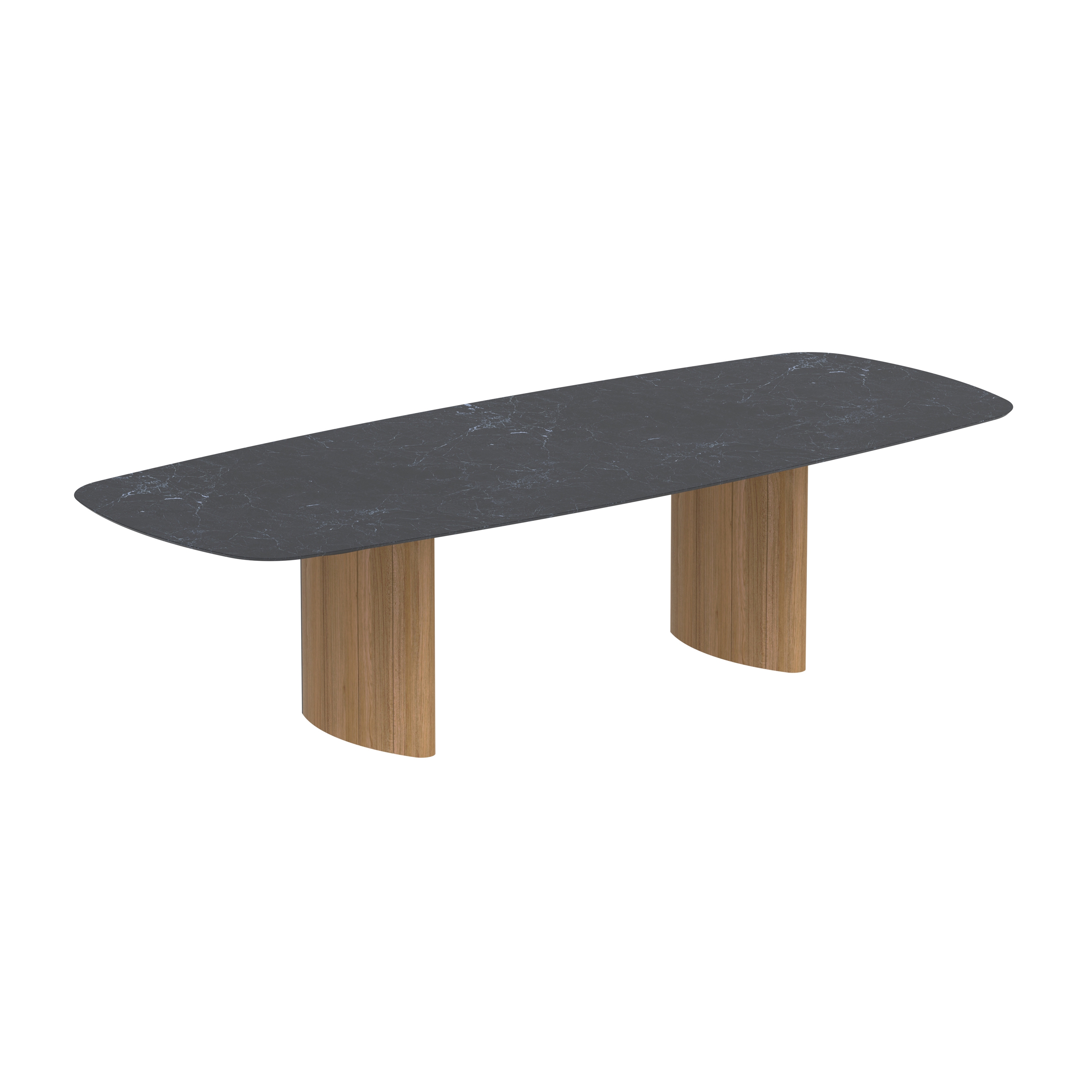 Mostra il prodotto Regaliz Table 300x120cm Standard Dining Ceramic Top del produttore Royal Botania