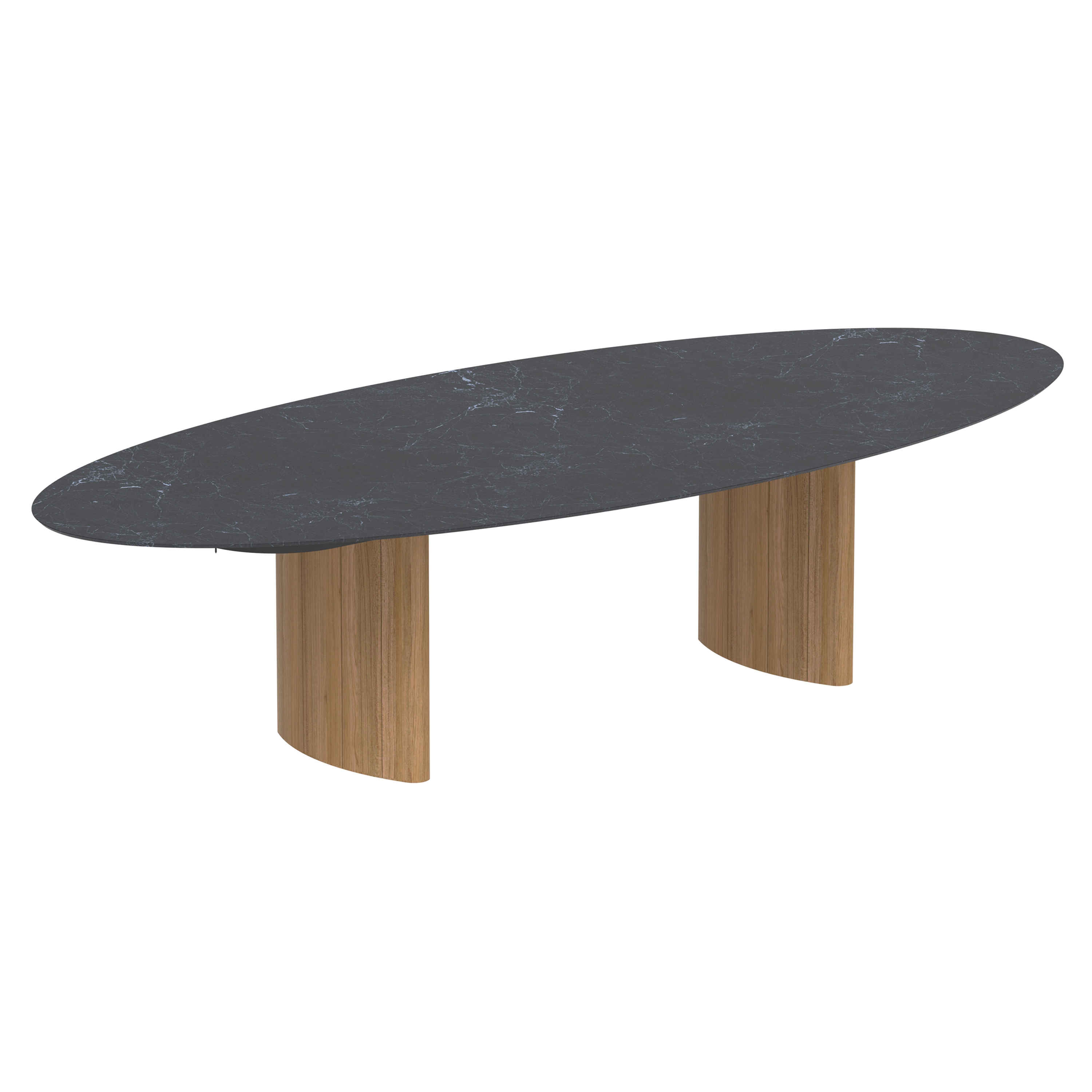 Mostra il prodotto Regaliz Table 320x140cm Standard Dining Ceramic Top del produttore Royal Botania
