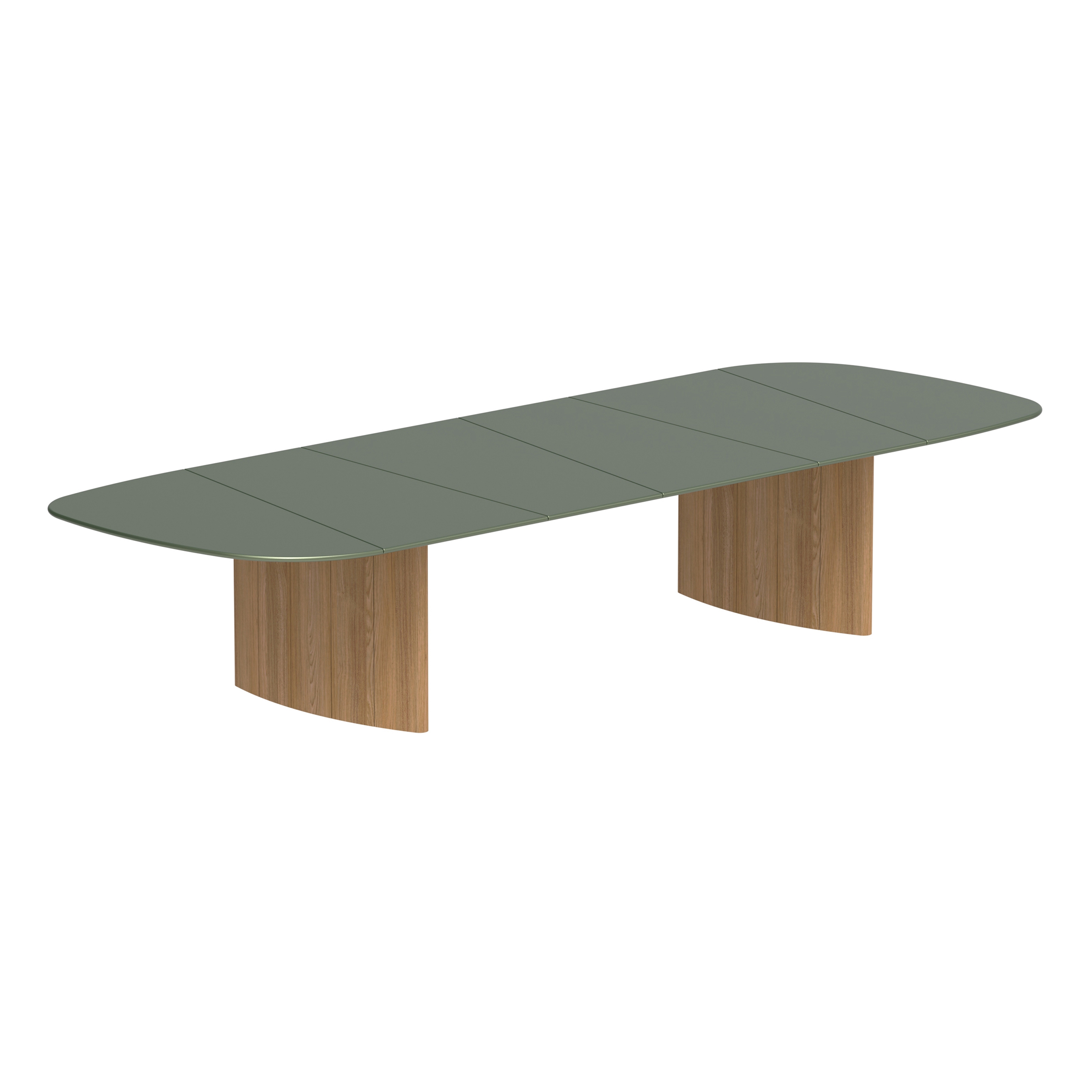 Mostra il prodotto Regaliz Section Table 370x130cm Standard Dining Ceramic Top del produttore Royal Botania