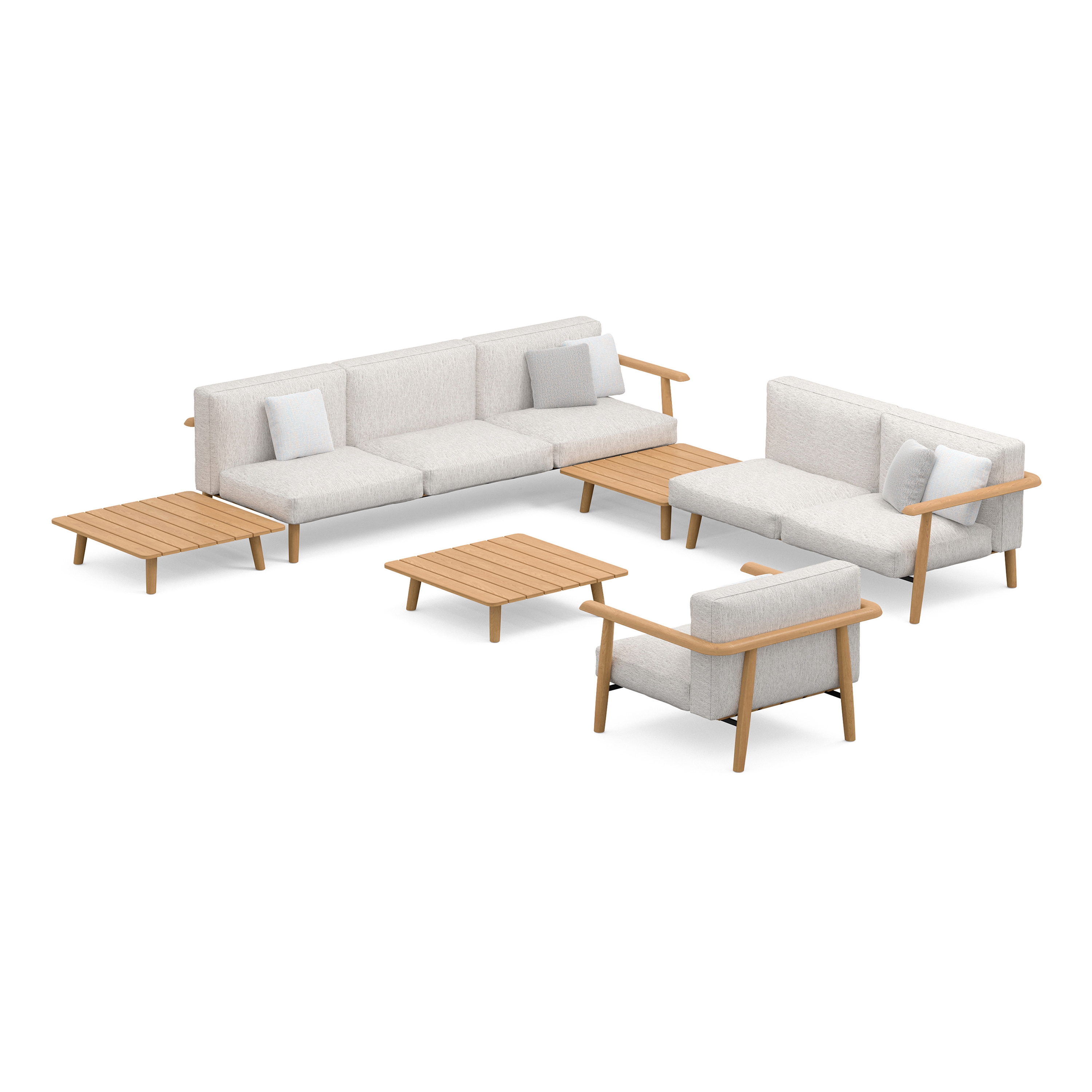 Mostra il prodotto Mambo Lounge Set 5 del produttore Royal Botania