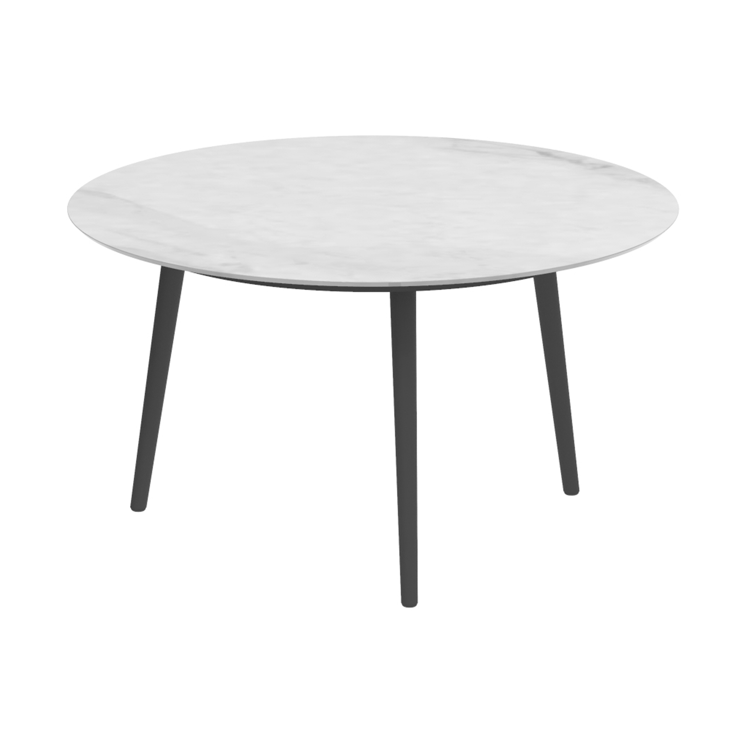 Styletto low dining table 120cm round