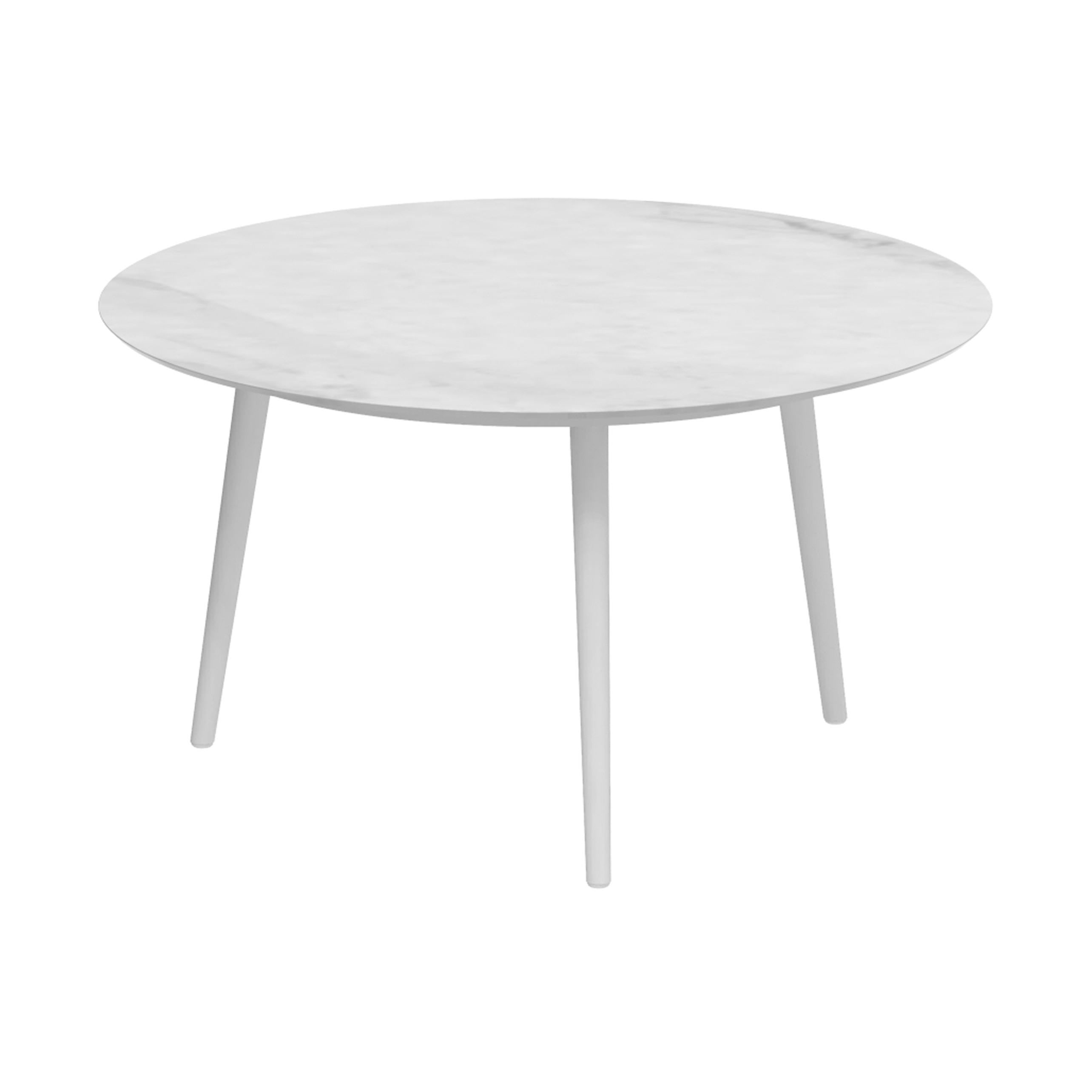 Styletto low dining table 120cm round