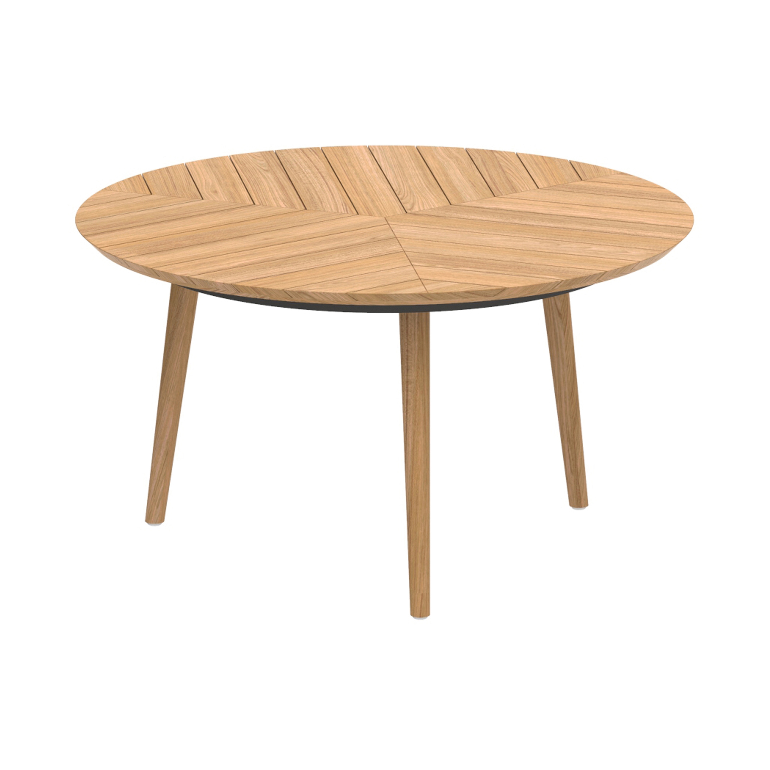 Styletto low dining table Ø 120